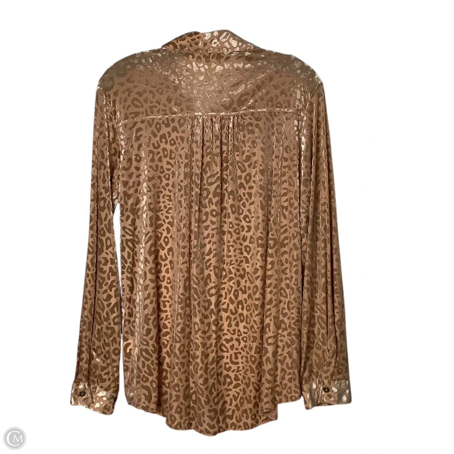 Top Long Sleeve By Umgee In Animal Print, Size: S