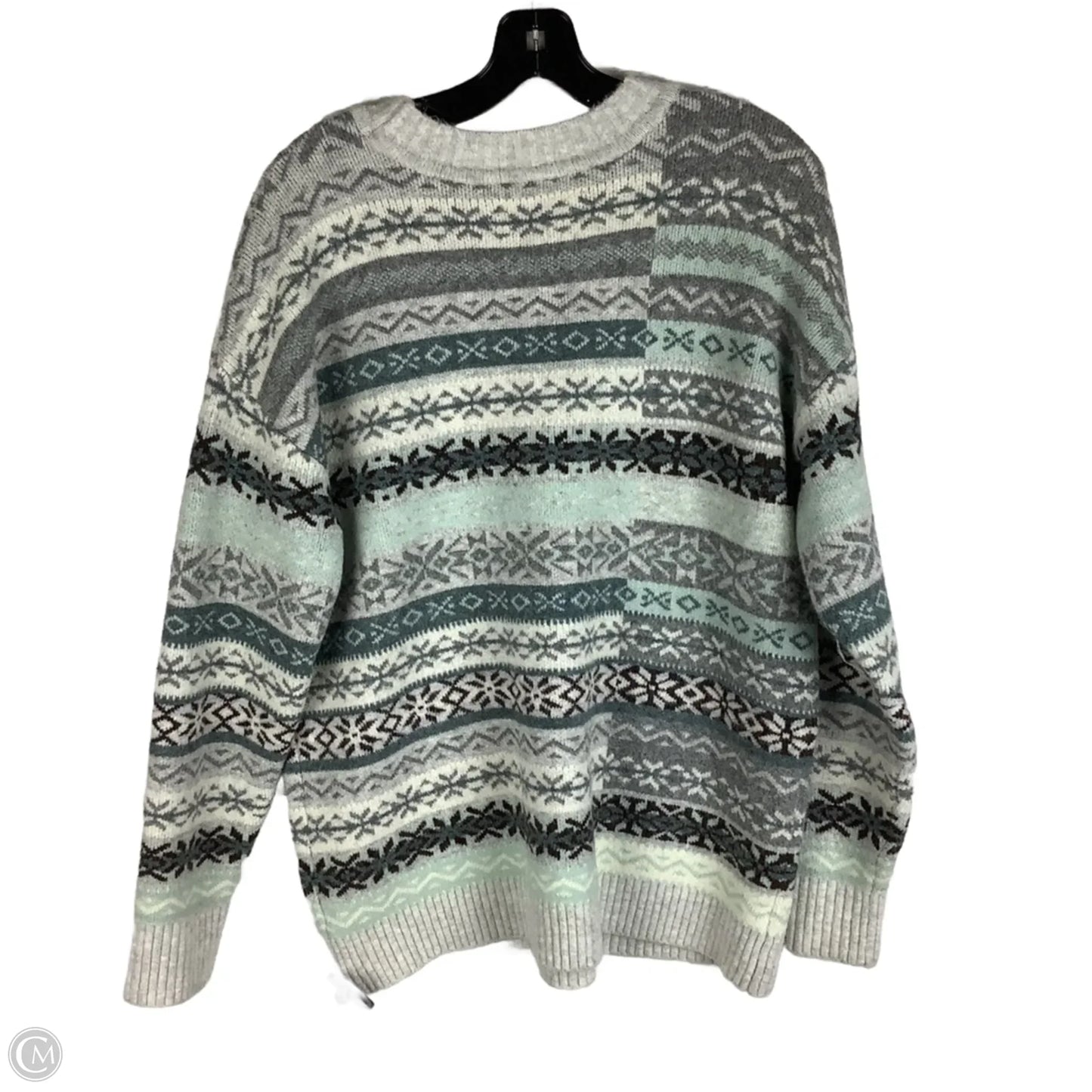 Sweater By Loft In Blue, Size: L