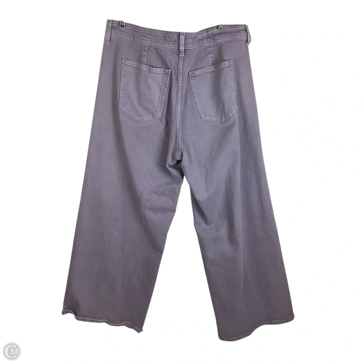 Jeans Wide Leg By Universal Thread In Purple Denim, Size: 14