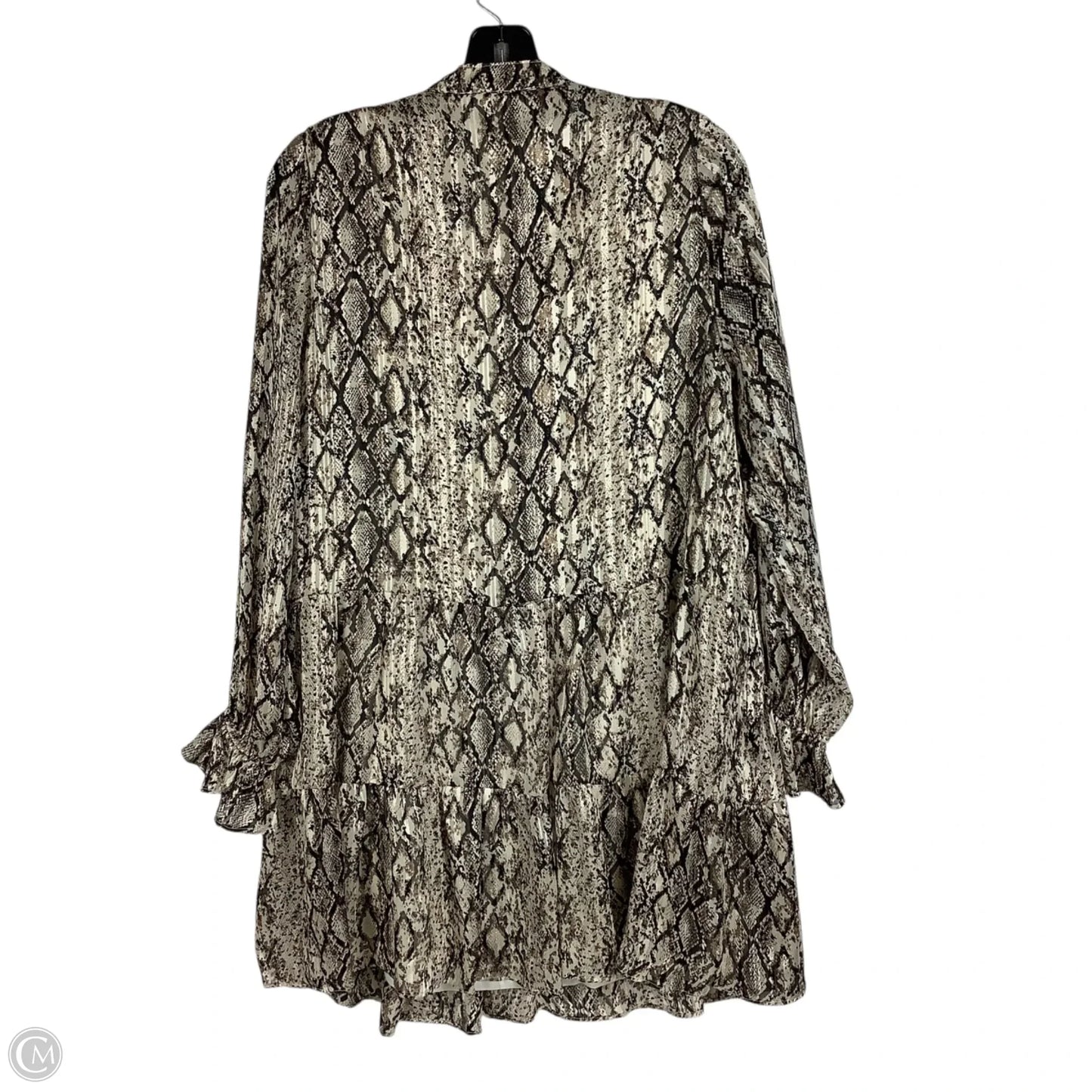 Dress Casual Short By Thml In Snakeskin Print, Size: M