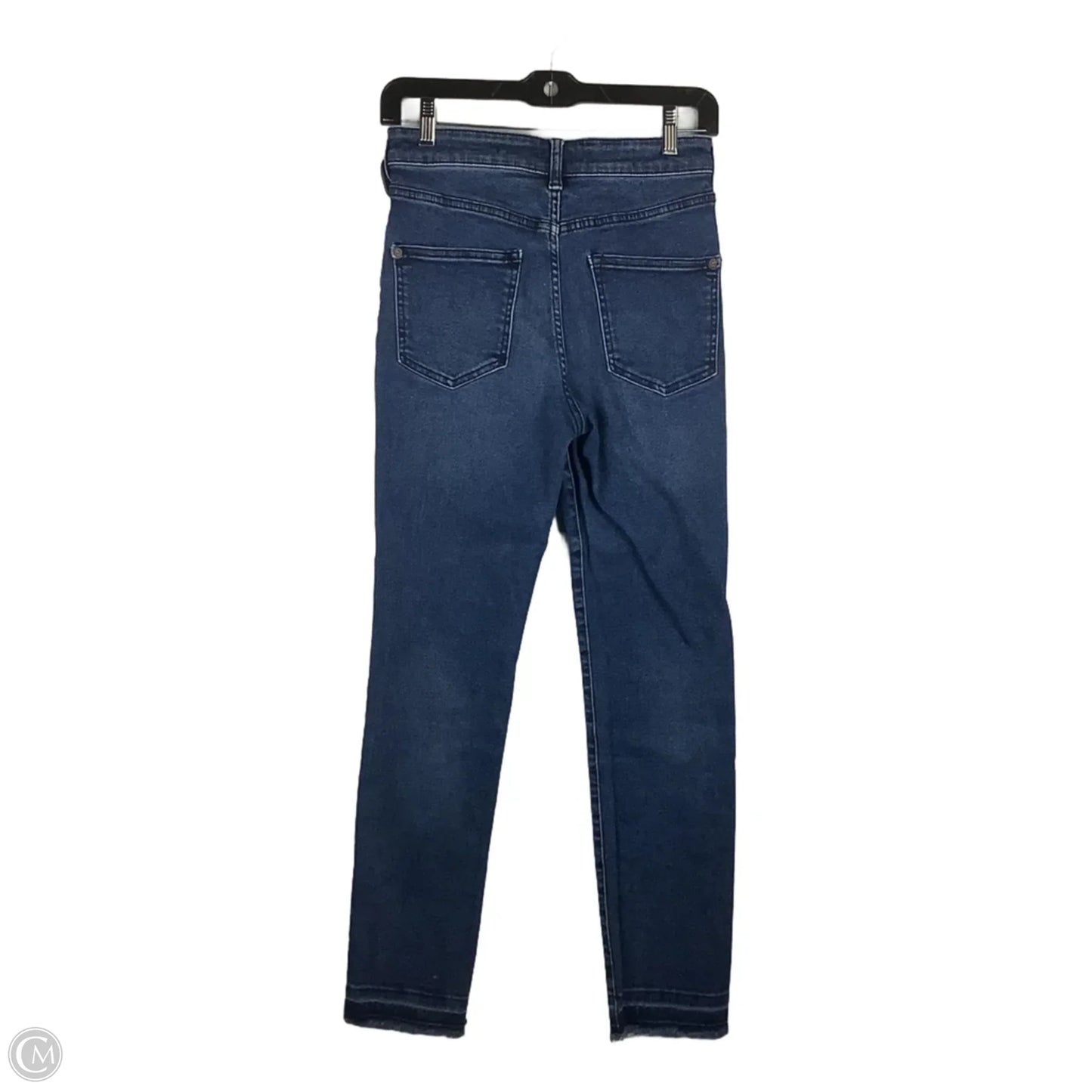 Jeans Skinny By Pilcro In Blue Denim, Size: 4