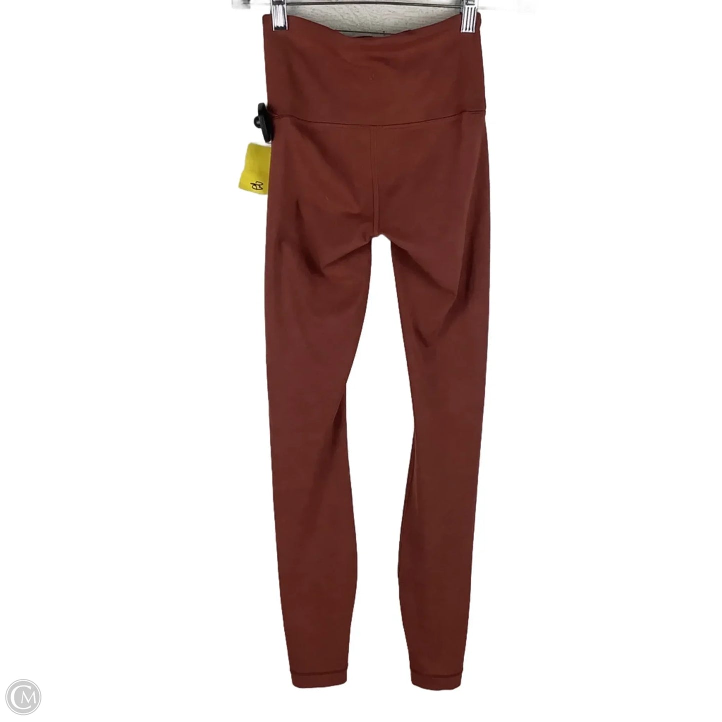 Athletic Leggings By Lululemon In Red, Size: 0