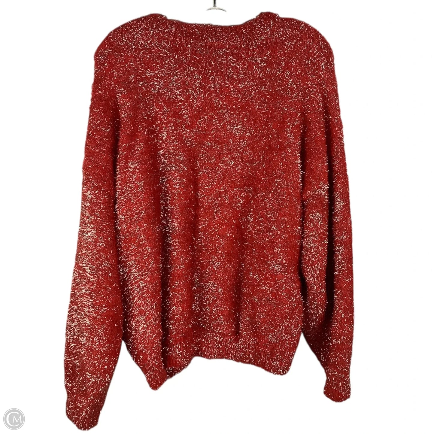 Sweater By Forever 21 In Red, Size: L