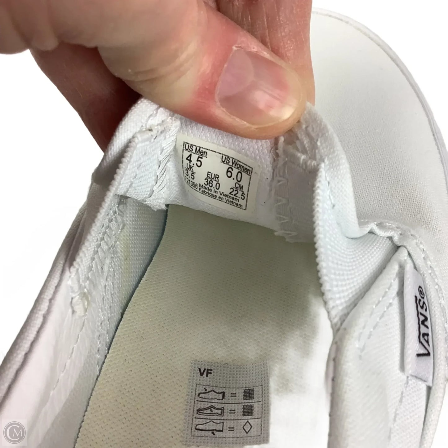 Shoes Sneakers Platform By Vans In White, Size: 6