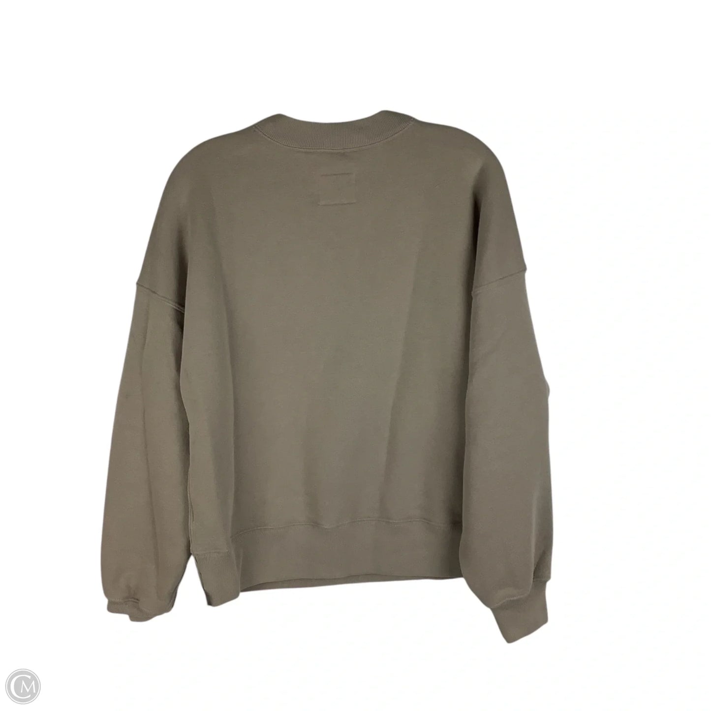 Sweatshirt Crewneck By Abercrombie And Fitch In Brown, Size: S
