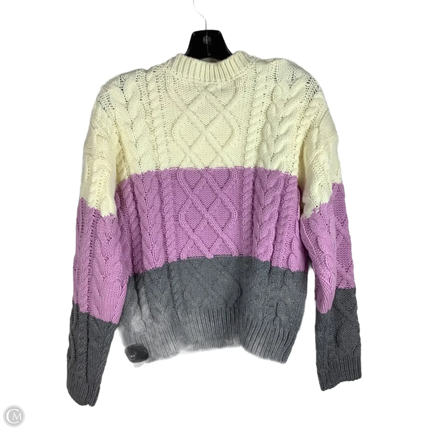 Sweater By English Factory In Cream, Size: S