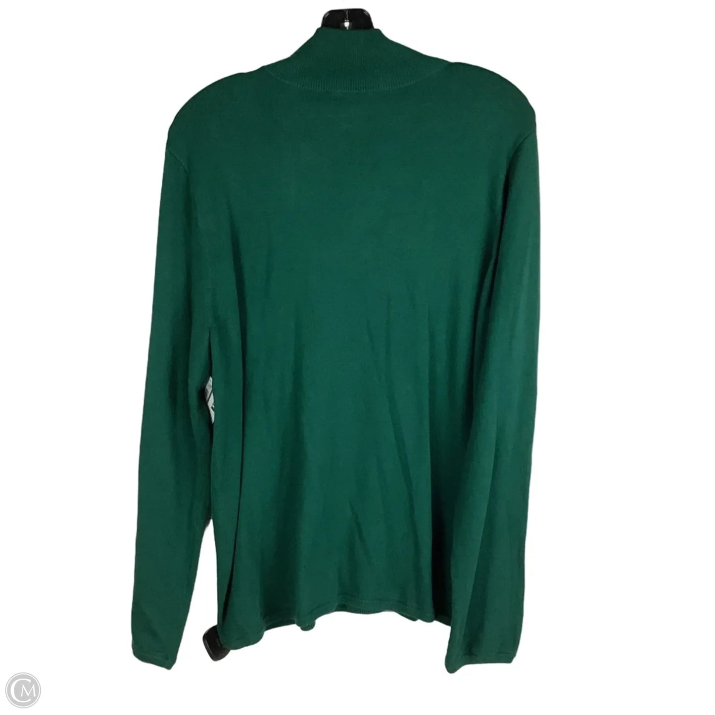 Top Long Sleeve By Ann Taylor In Green, Size: Xl