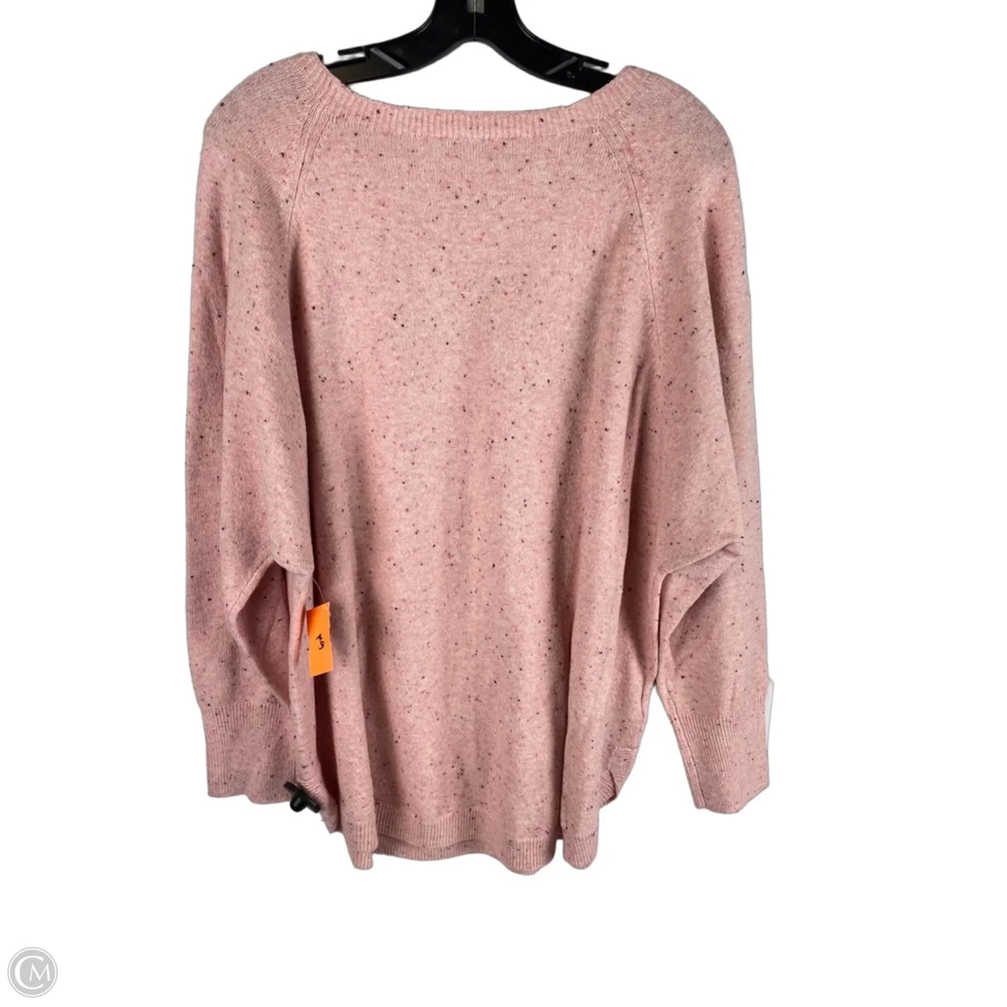 Top Long Sleeve By Loft In Pink, Size: Xl