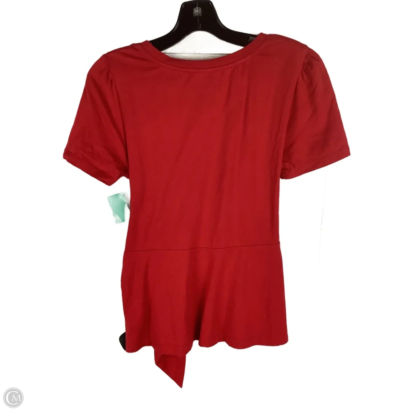 Top Short Sleeve By Maeve In Red, Size: M