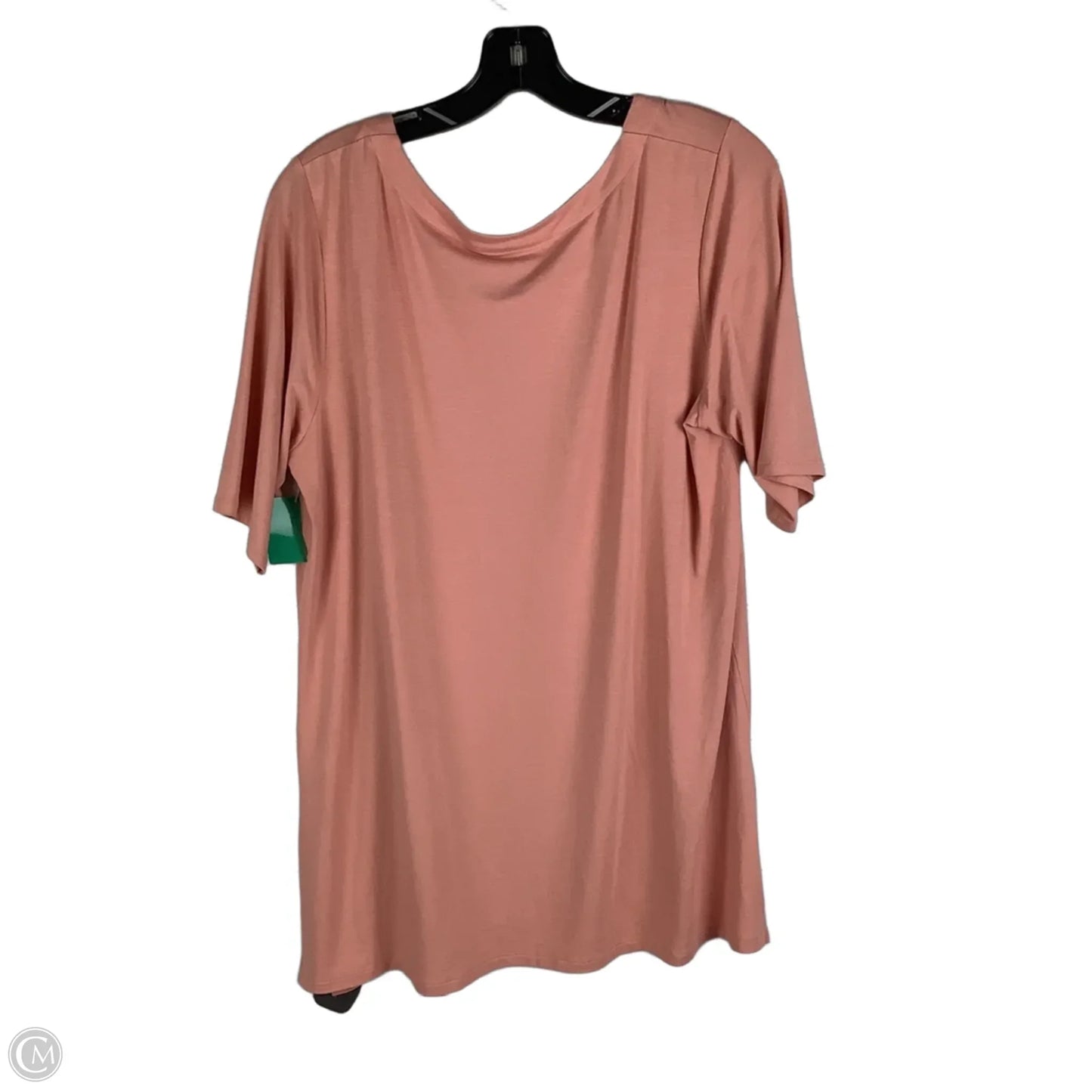 Top Short Sleeve By J. Jill In Pink, Size: L