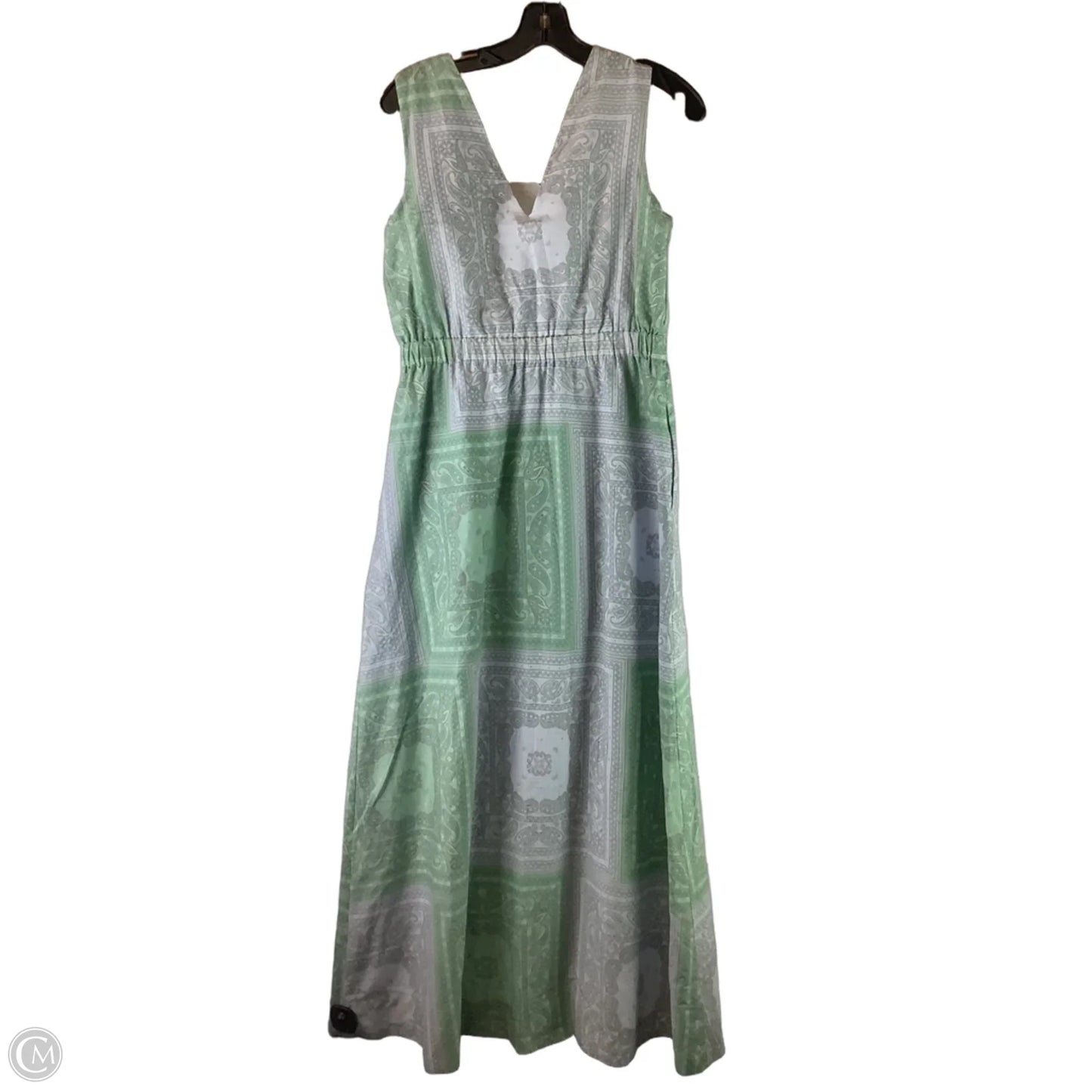 Dress Casual Maxi By Universal Thread In Blue & Green, Size: S