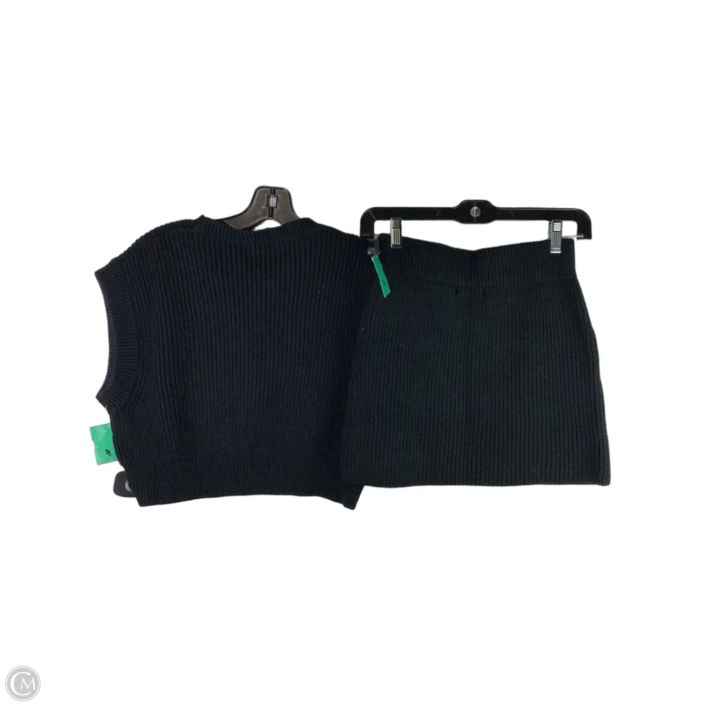 Skirt Set 2pc By Mimosa In Black, Size: S