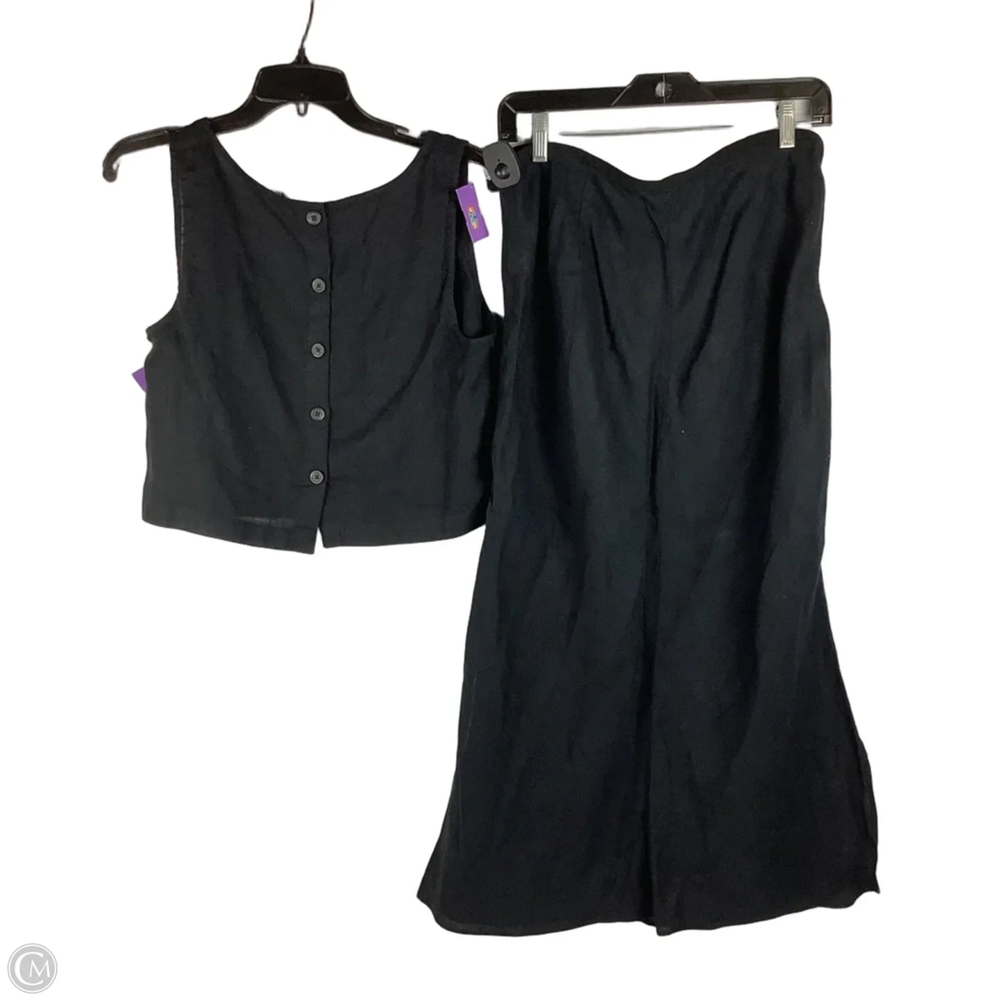 Skirt Set 2pc By J. Crew In Black, Size: M