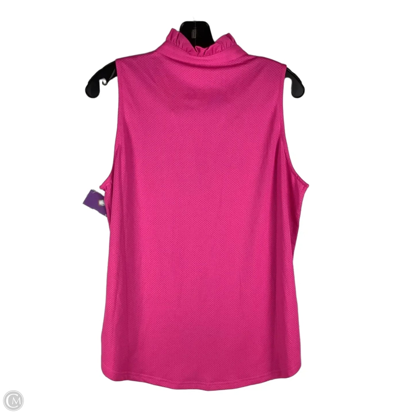 Athletic Tank Top By Clothes Mentor In Pink, Size: L