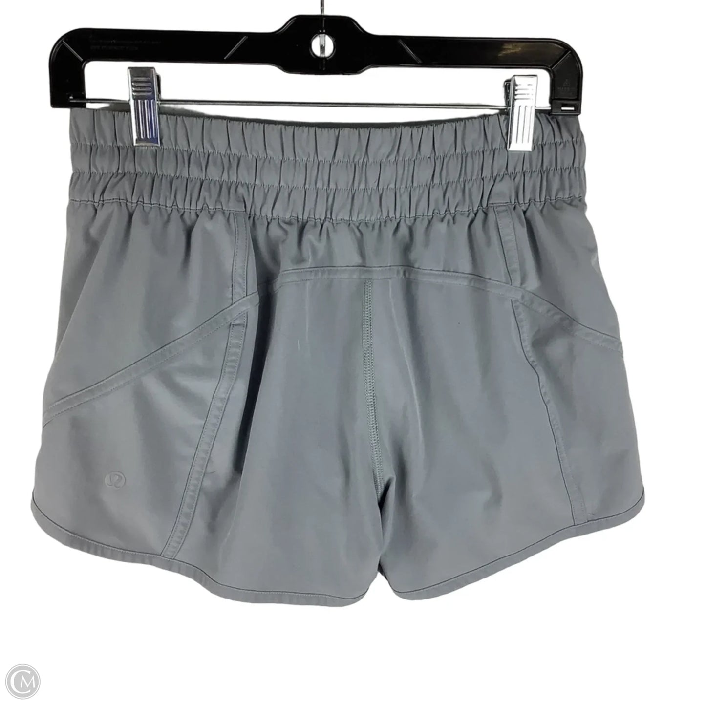 Athletic Shorts By Lululemon In Grey, Size: 8