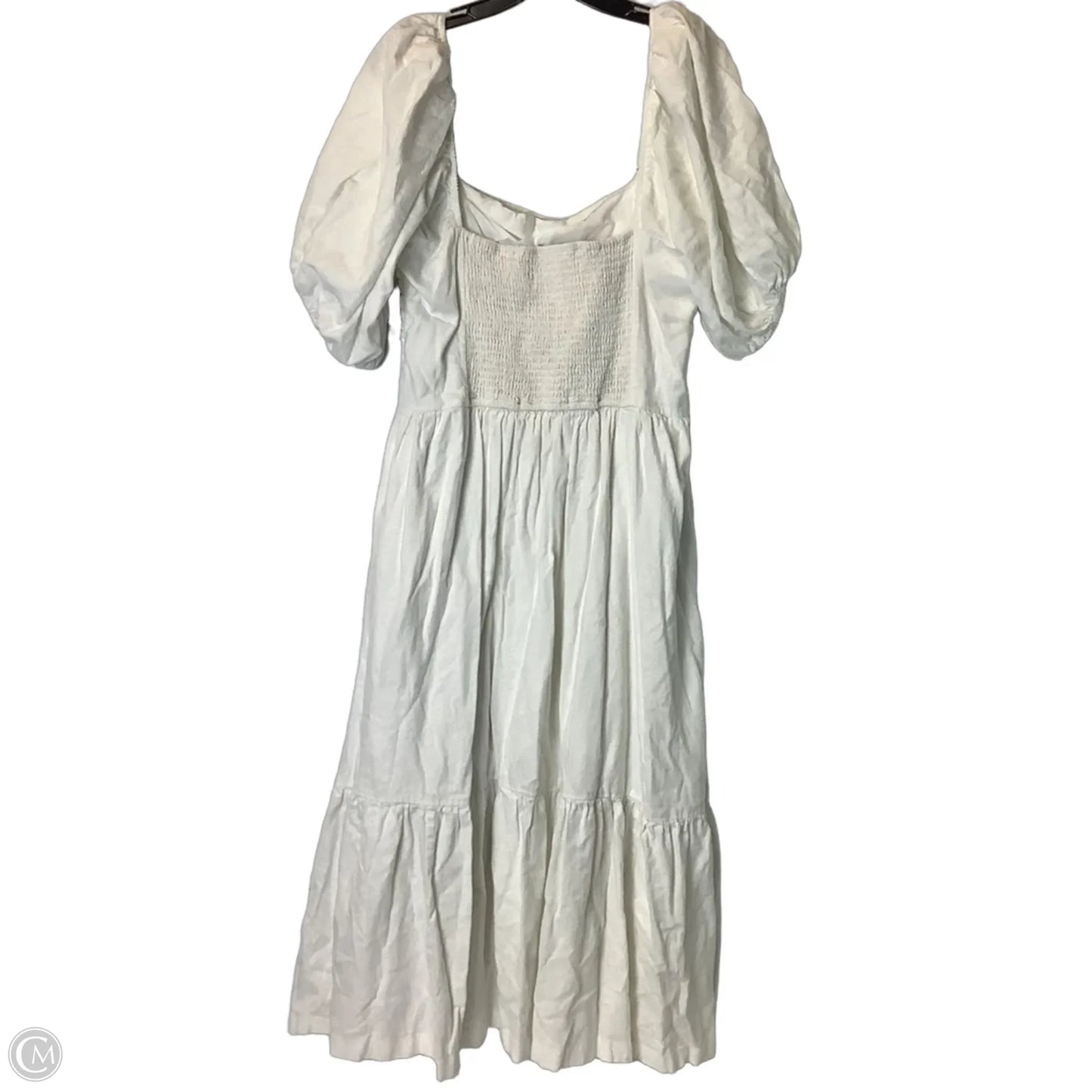 Dress Casual Maxi By Abercrombie And Fitch In White, Size: Xl