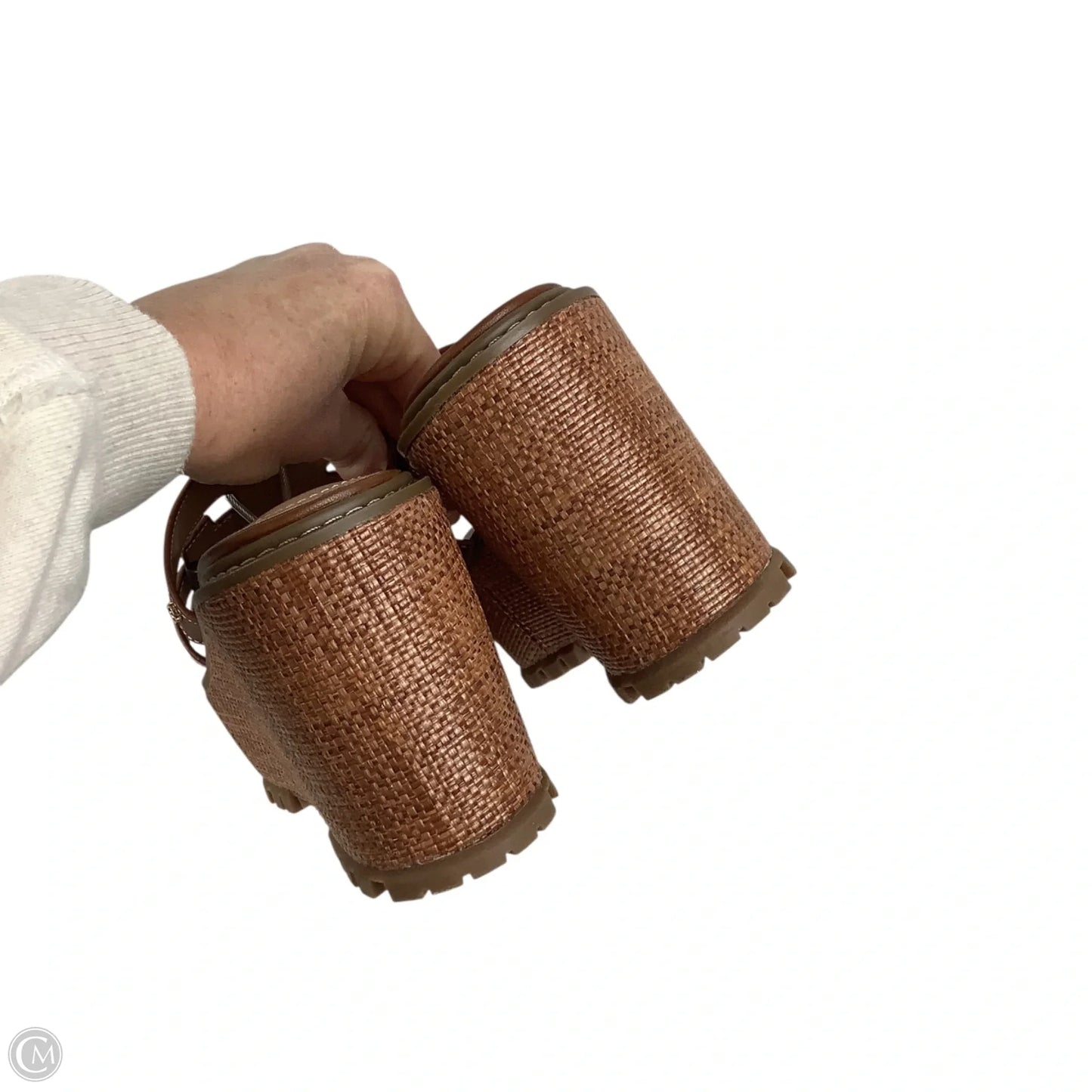 Shoes Heels Wedge By Sam Edelman In Brown, Size: 7.5