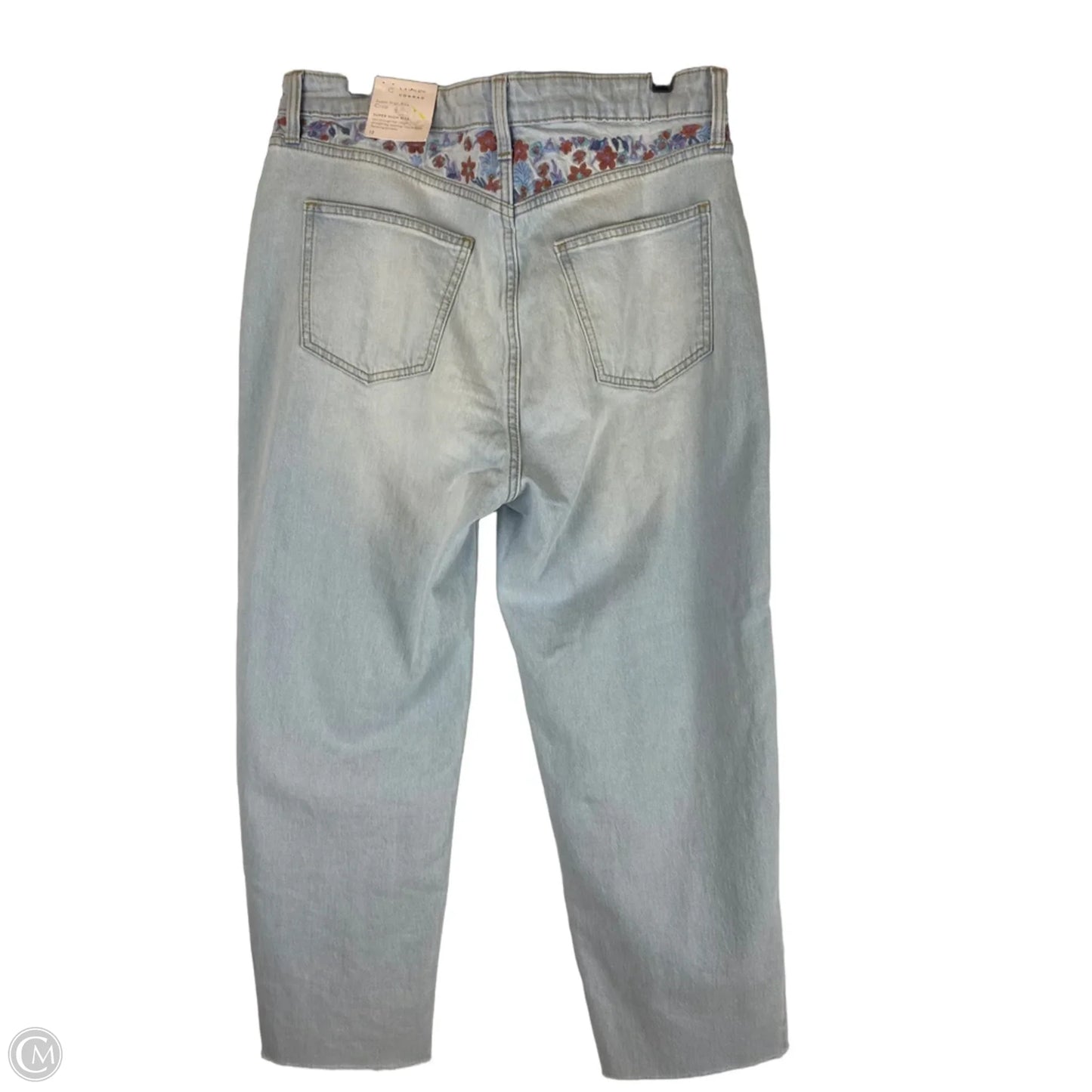 Jeans Straight By Lc Lauren Conrad In Blue Denim, Size: 12