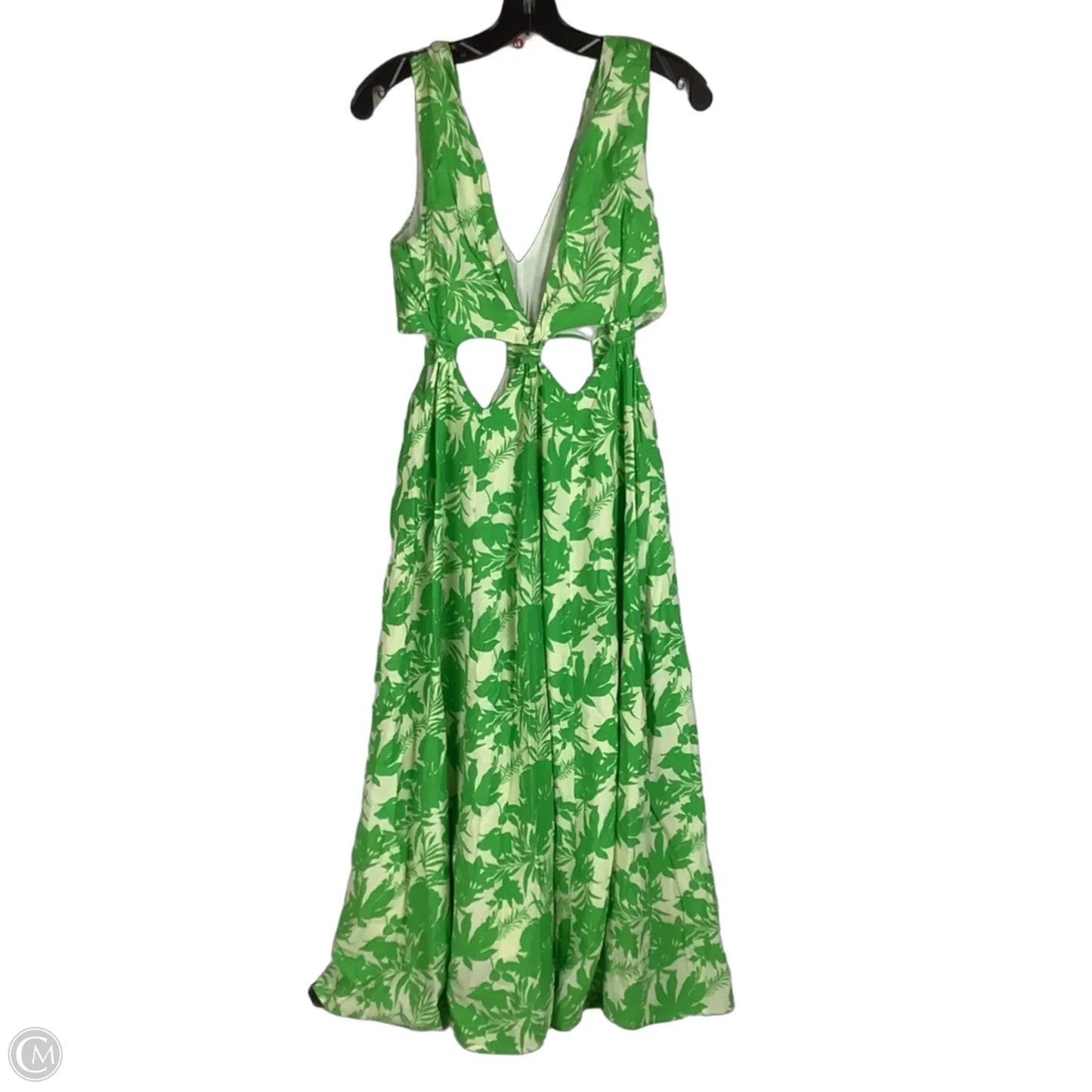 Dress Casual Maxi By Vestique In Green, Size: S