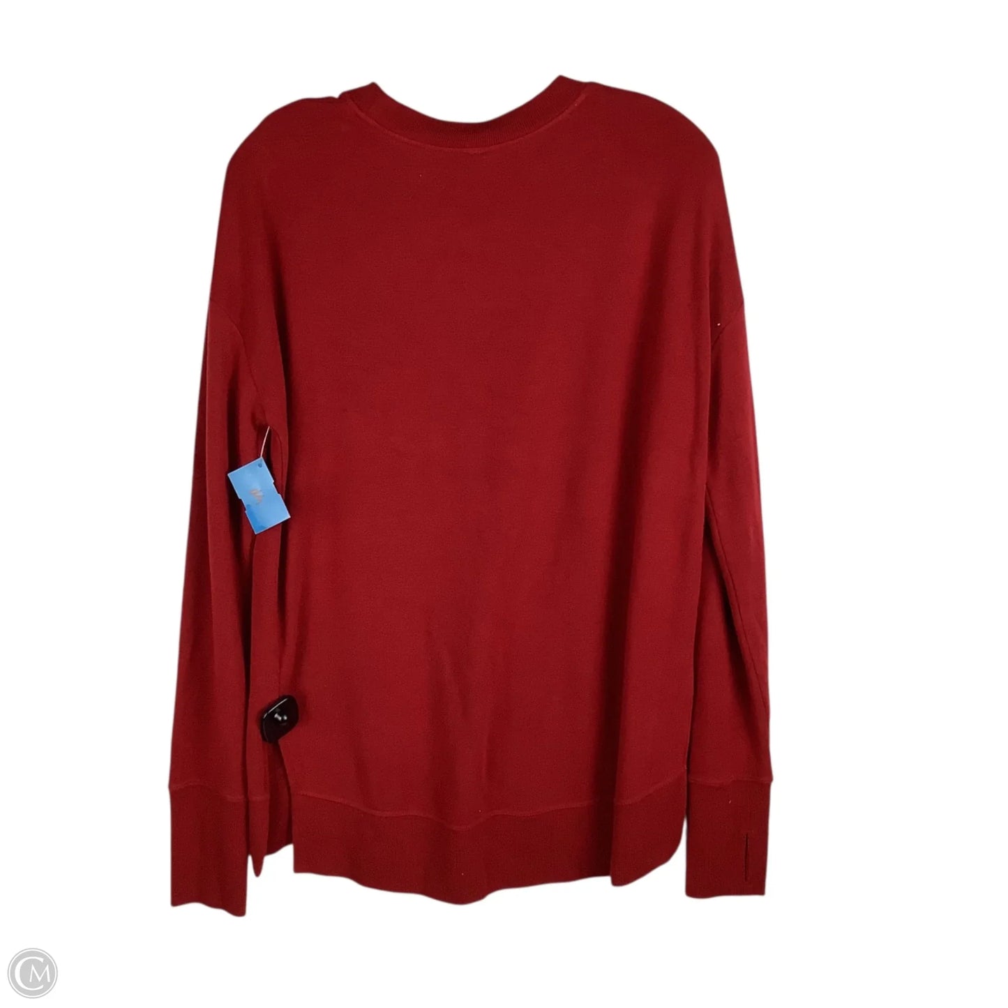Athletic Sweatshirt Crewneck By Athleta In Red, Size: S