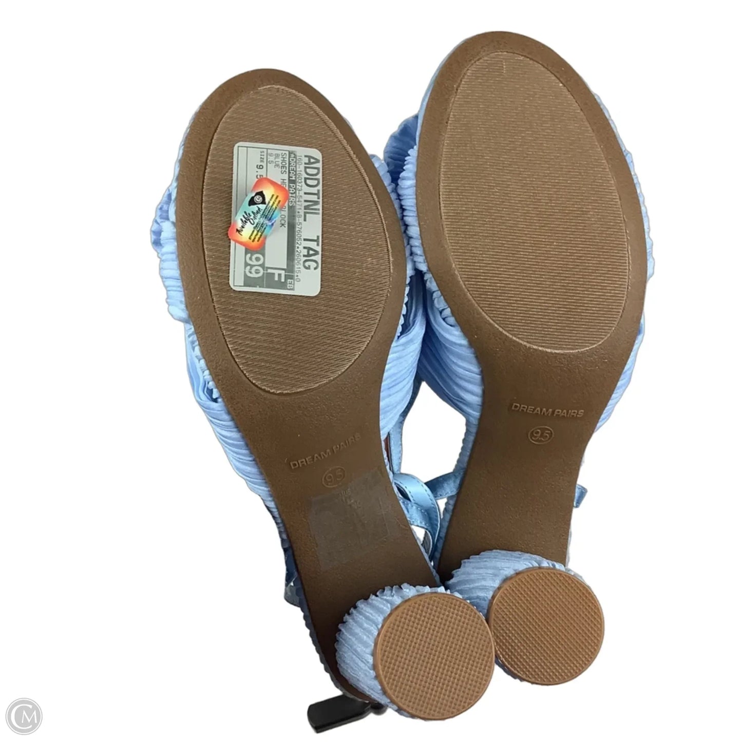 Shoes Heels Block By Dream Pairs In Blue, Size: 9.5