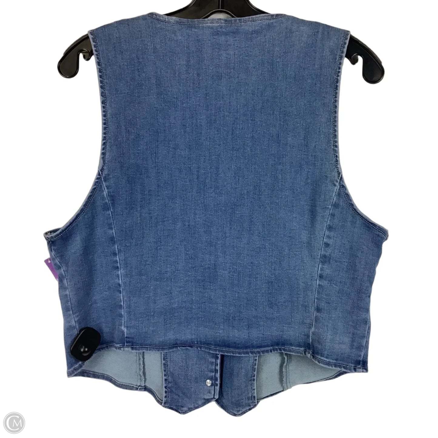 Vest Other By Oat In Blue Denim, Size: Xl