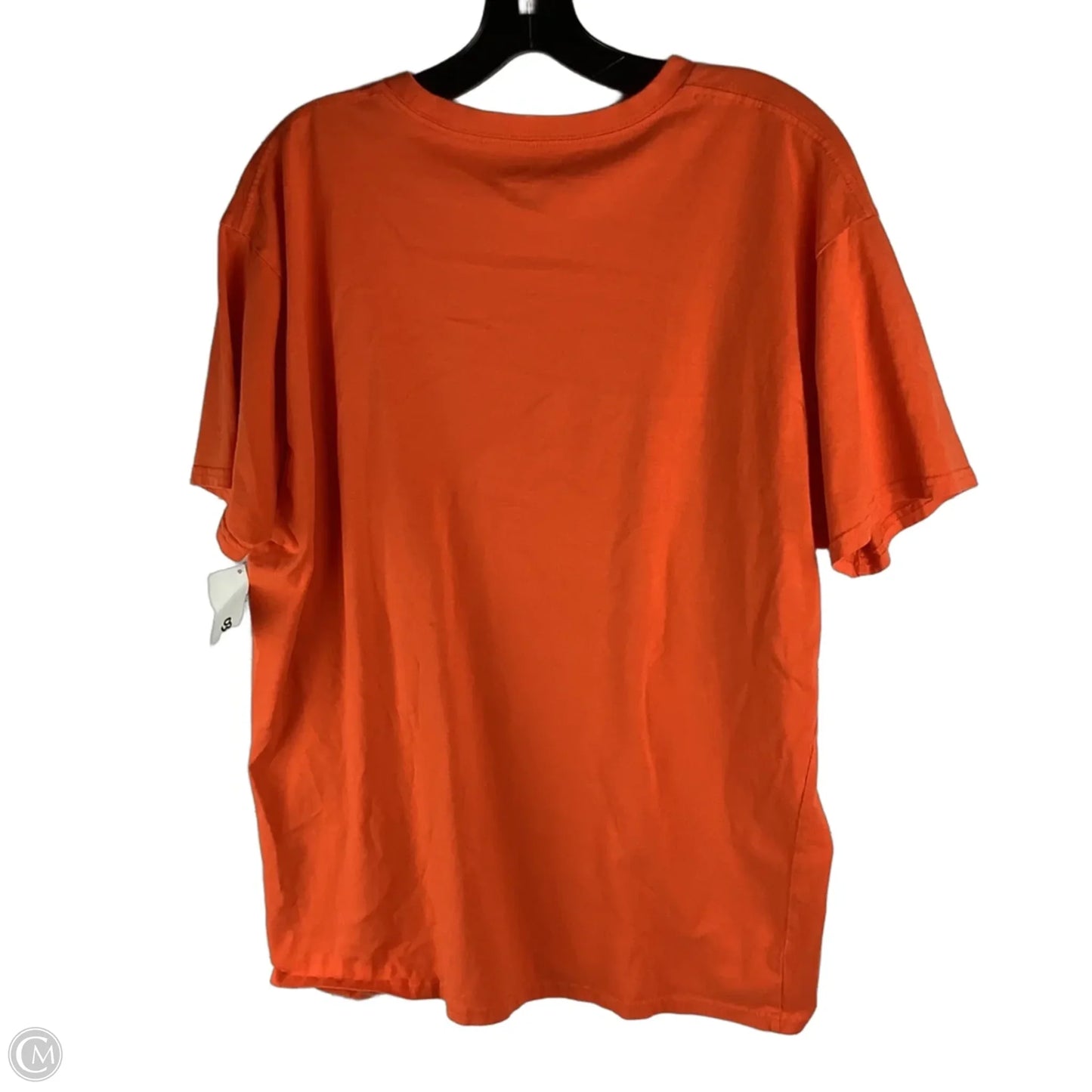 Top Short Sleeve By Champion In Orange, Size: Xl