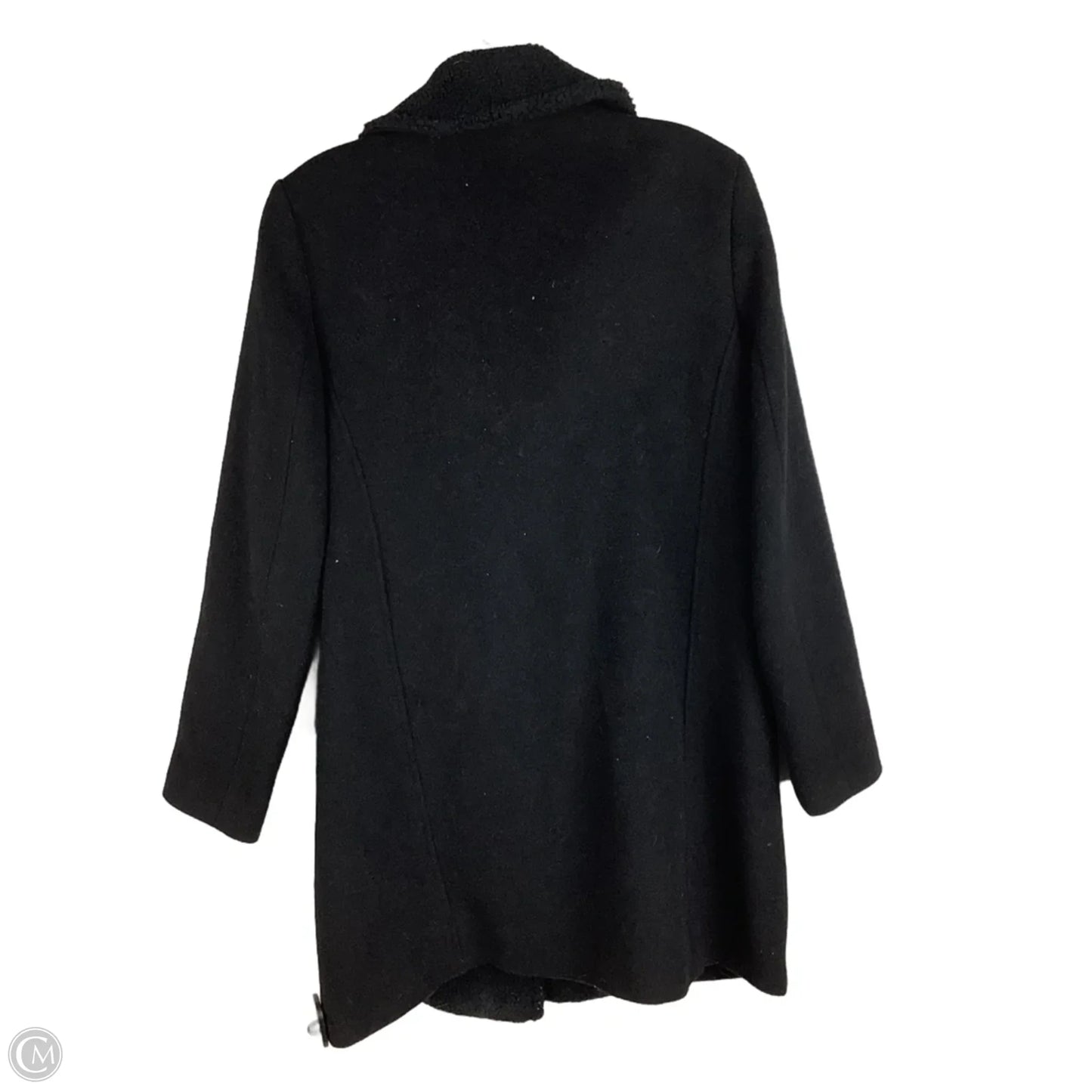 Coat Peacoat By Loft In Black, Size: S PETITE