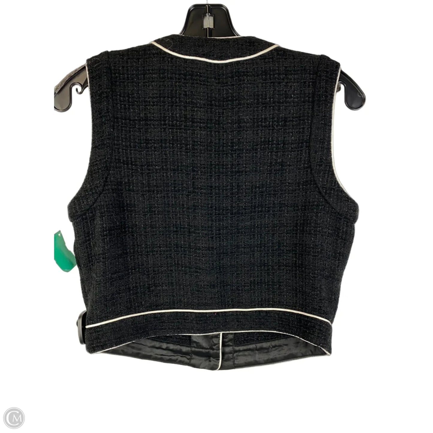 Vest Sweater By Rachel Zoe In Black, Size: 4