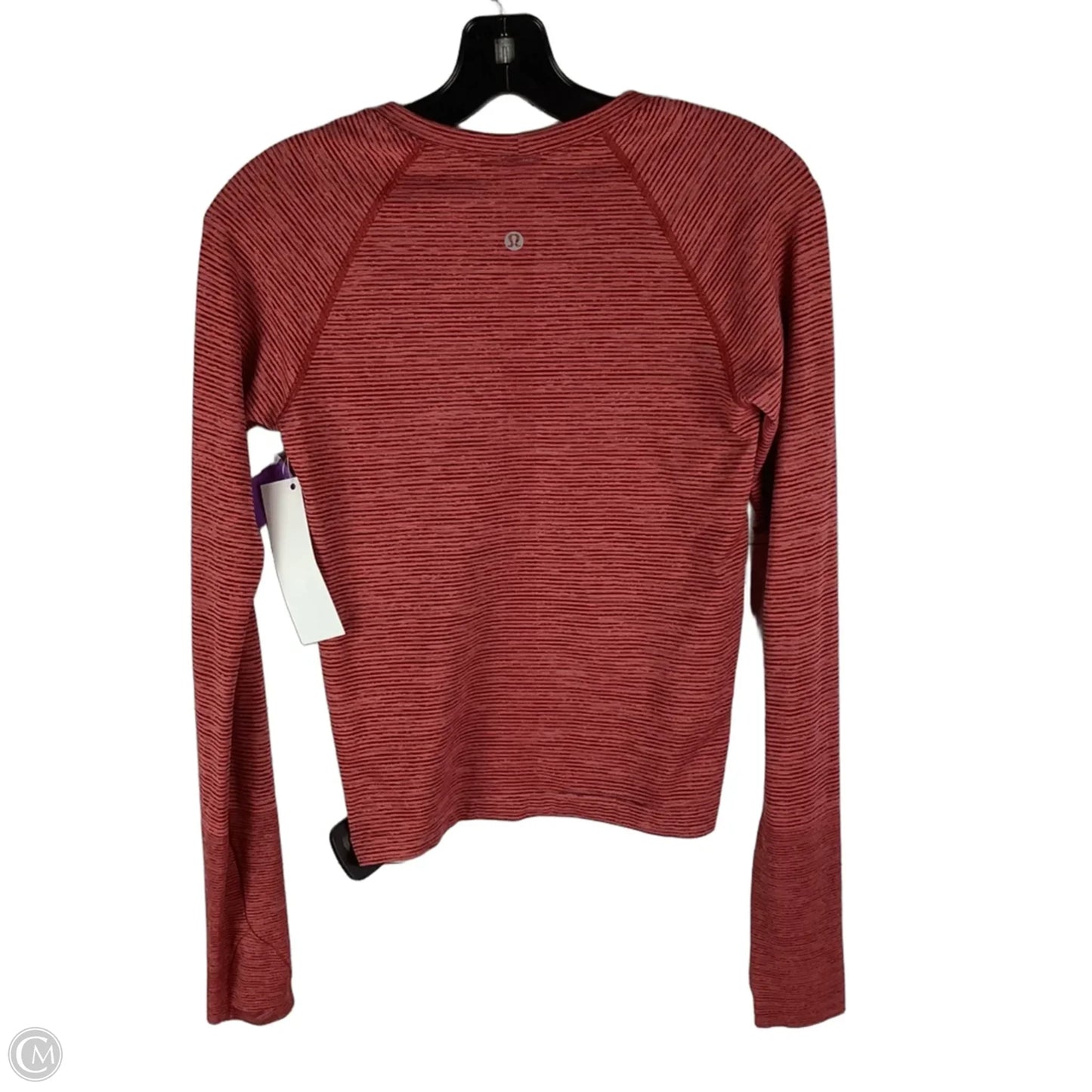 Top Long Sleeve By Lululemon In Striped Pattern, Size: 6