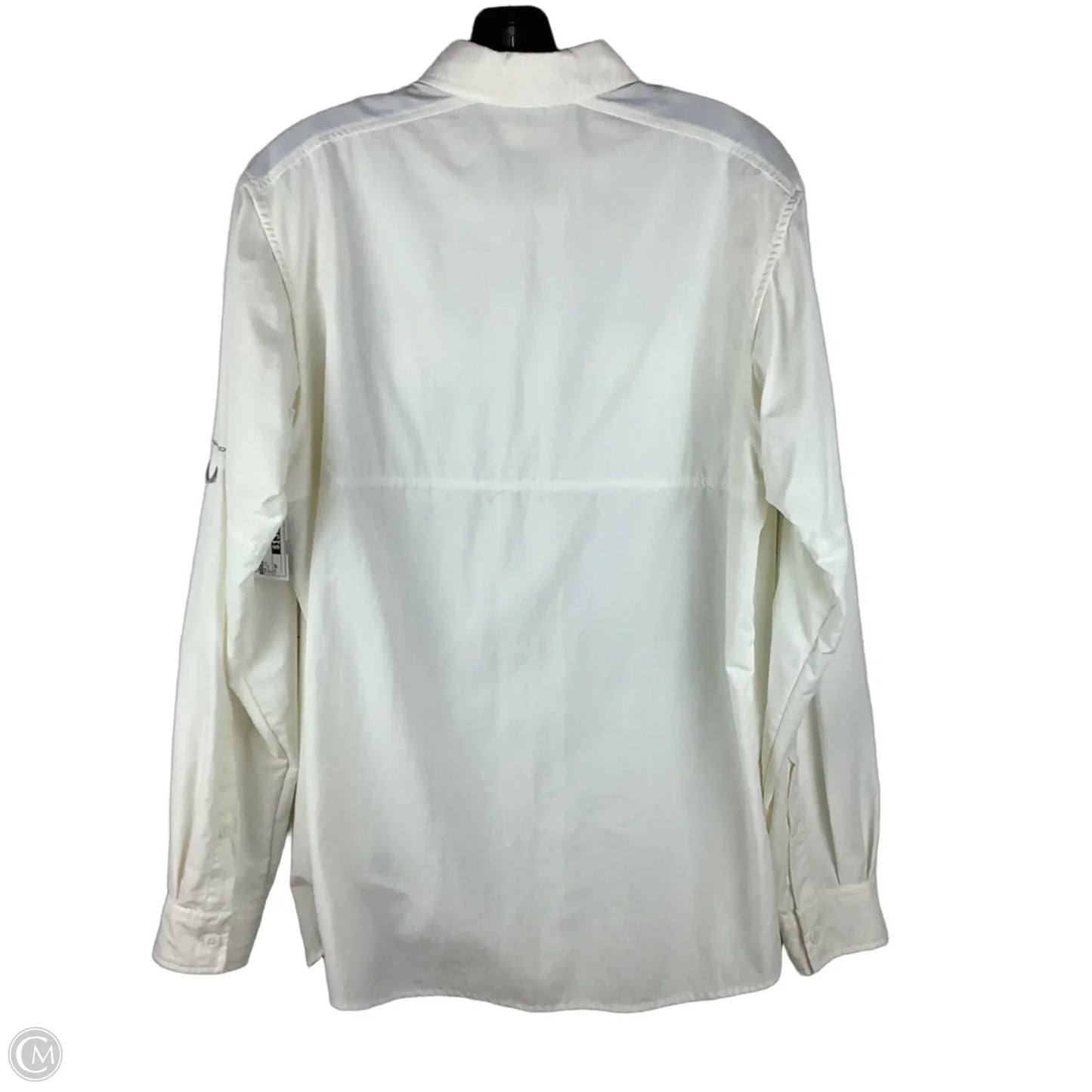 Top Long Sleeve By Columbia In White, Size: S