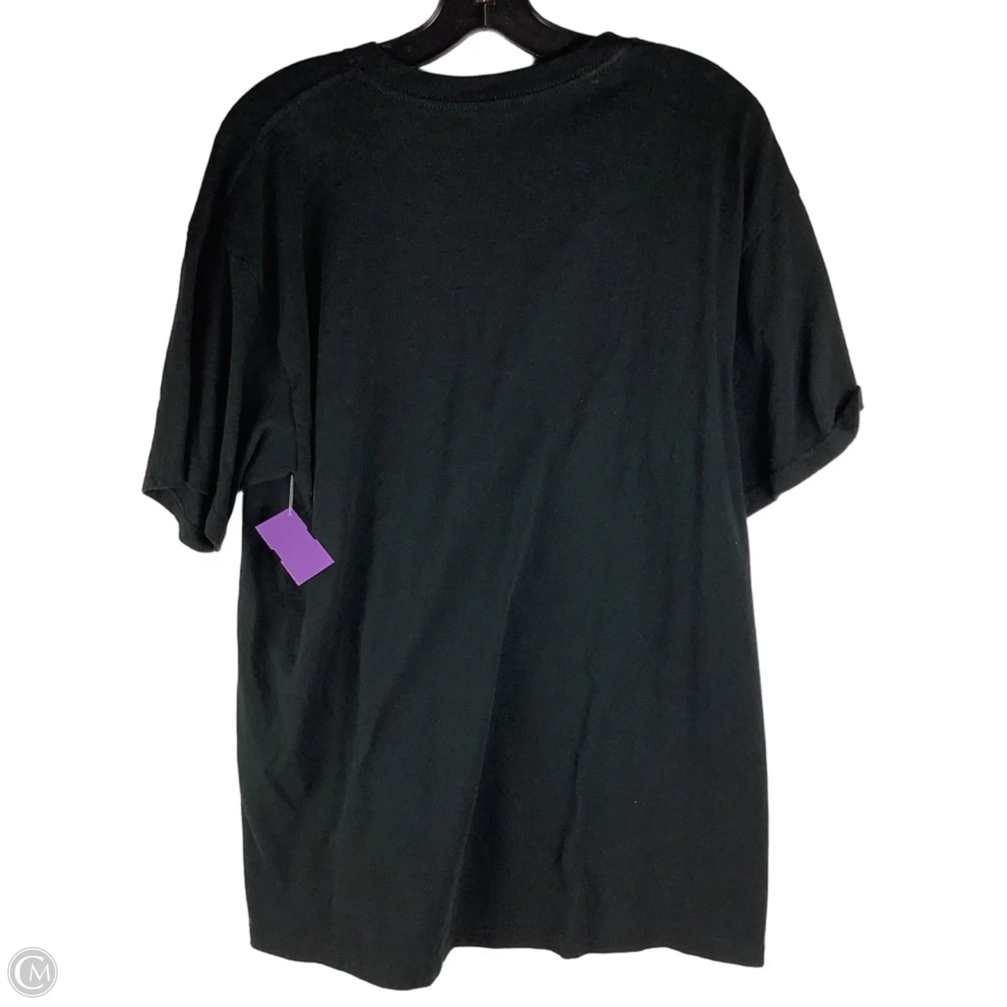 Top Short Sleeve By Cmc In Black, Size: L