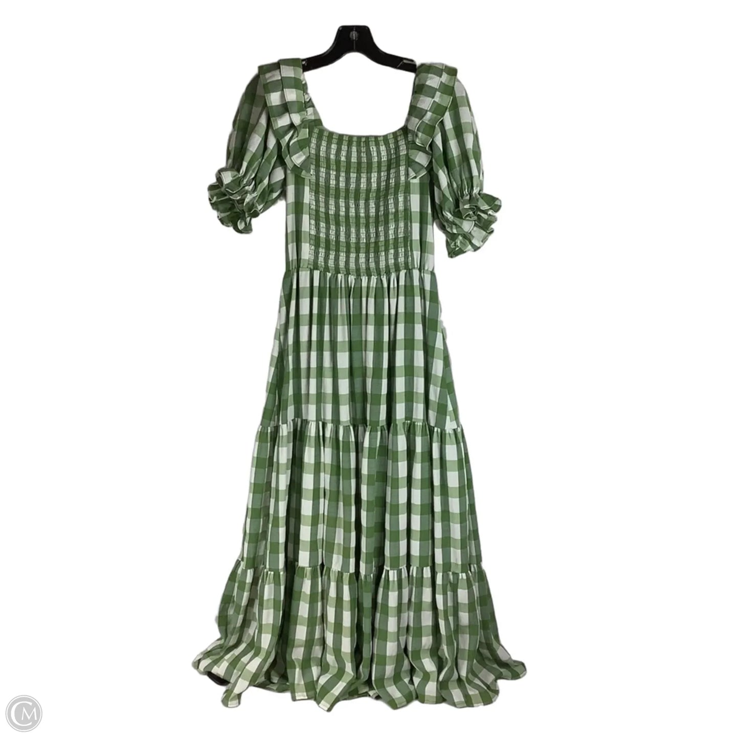 Dress Casual Maxi By Cmc In Green, Size: Xs