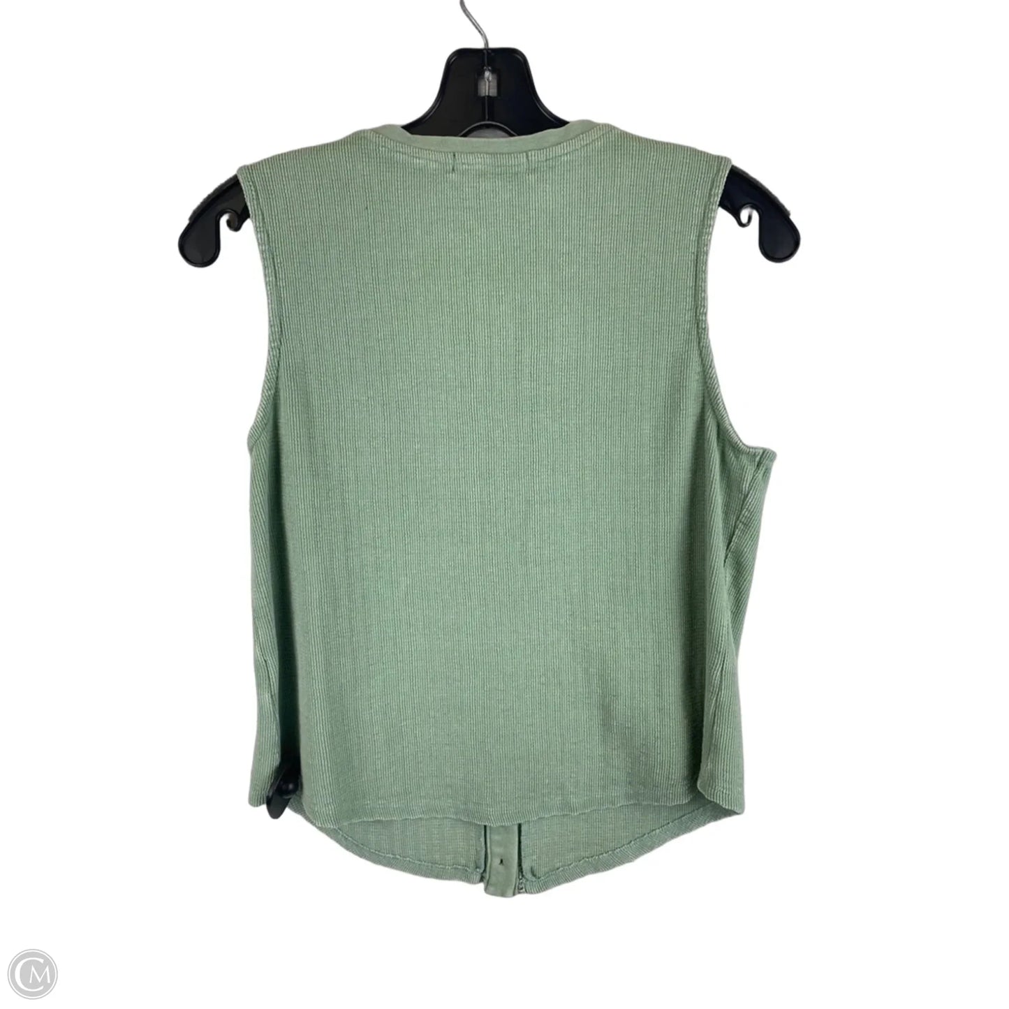 Top Sleeveless By Rock & Roll In Green, Size: L