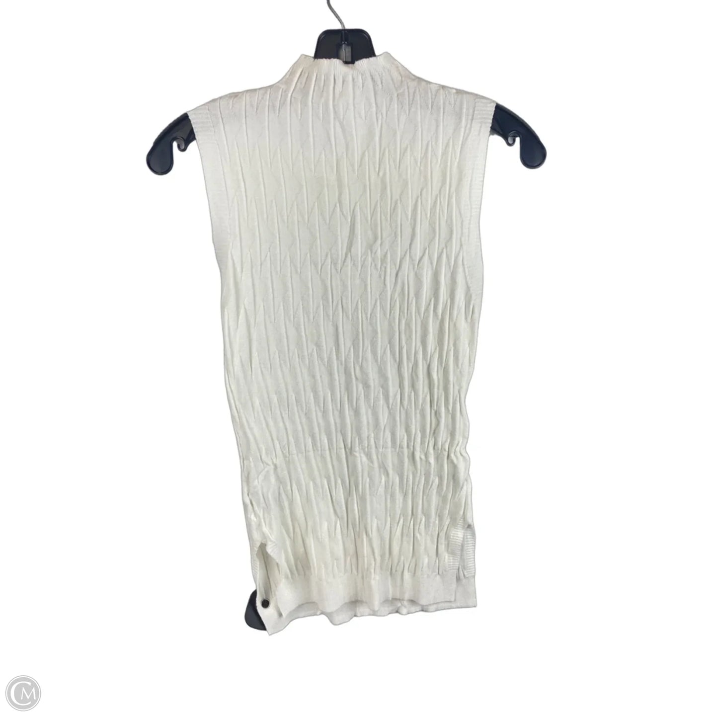 Top Sleeveless By Cmc In Cream, Size: M