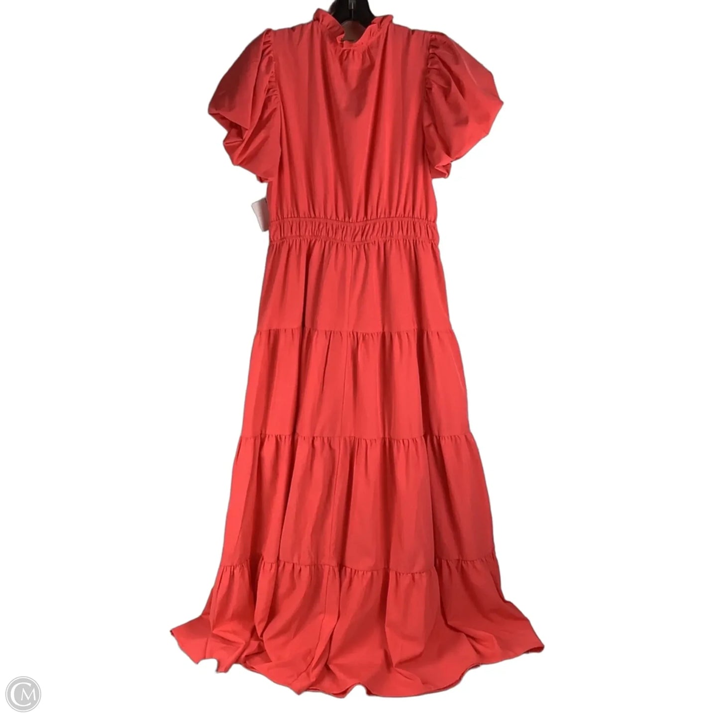 Dress Casual Maxi By Entro In Coral, Size: L