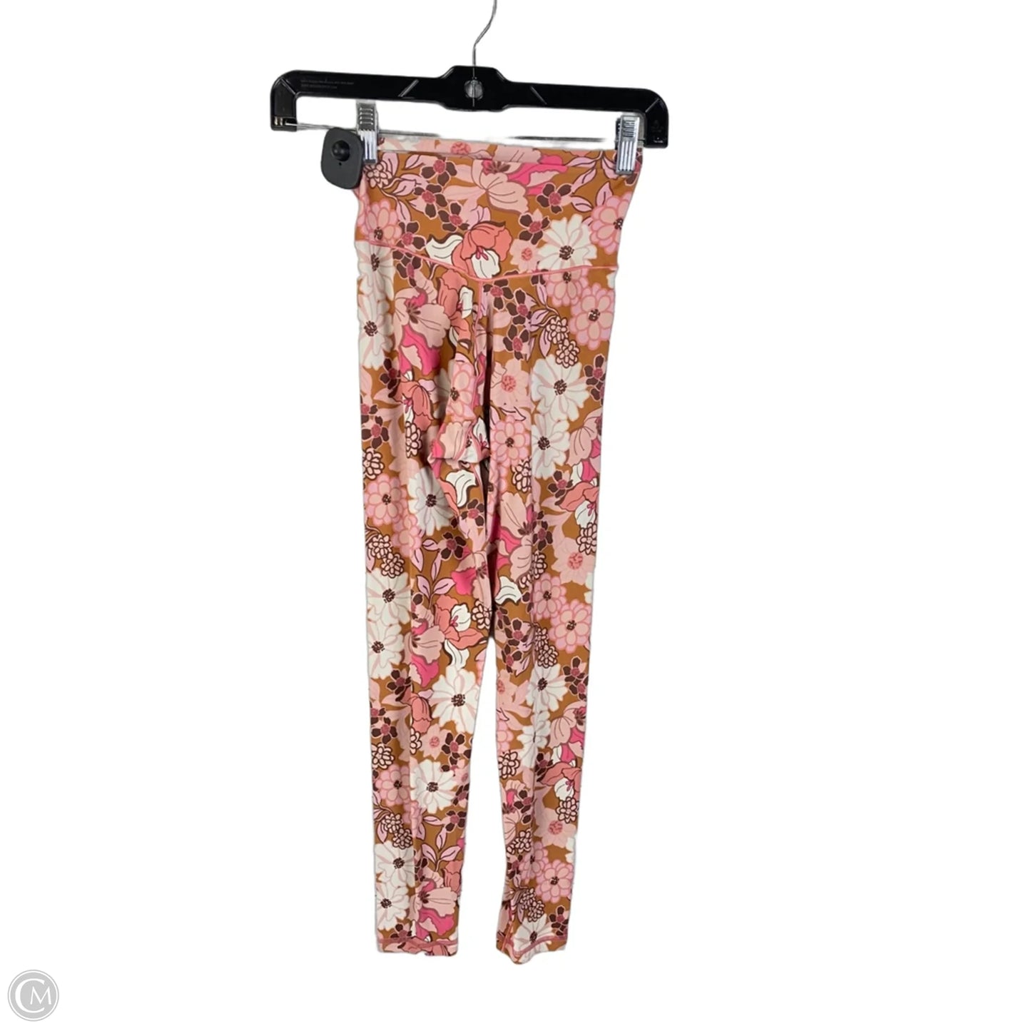 Athletic Leggings By Aerie In Floral Print, Size: Sp