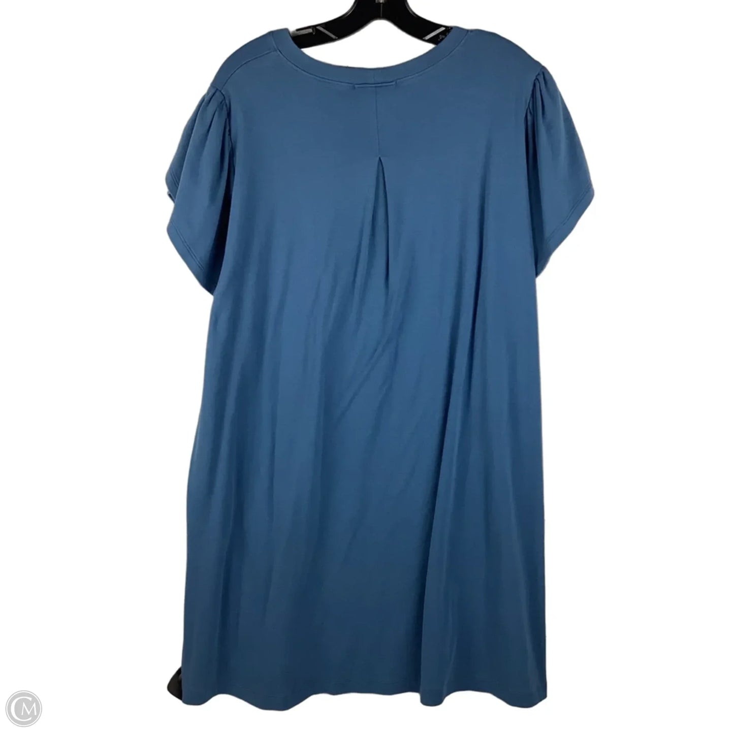 Dress Casual Short By Clothes Mentor In Blue, Size: Xl