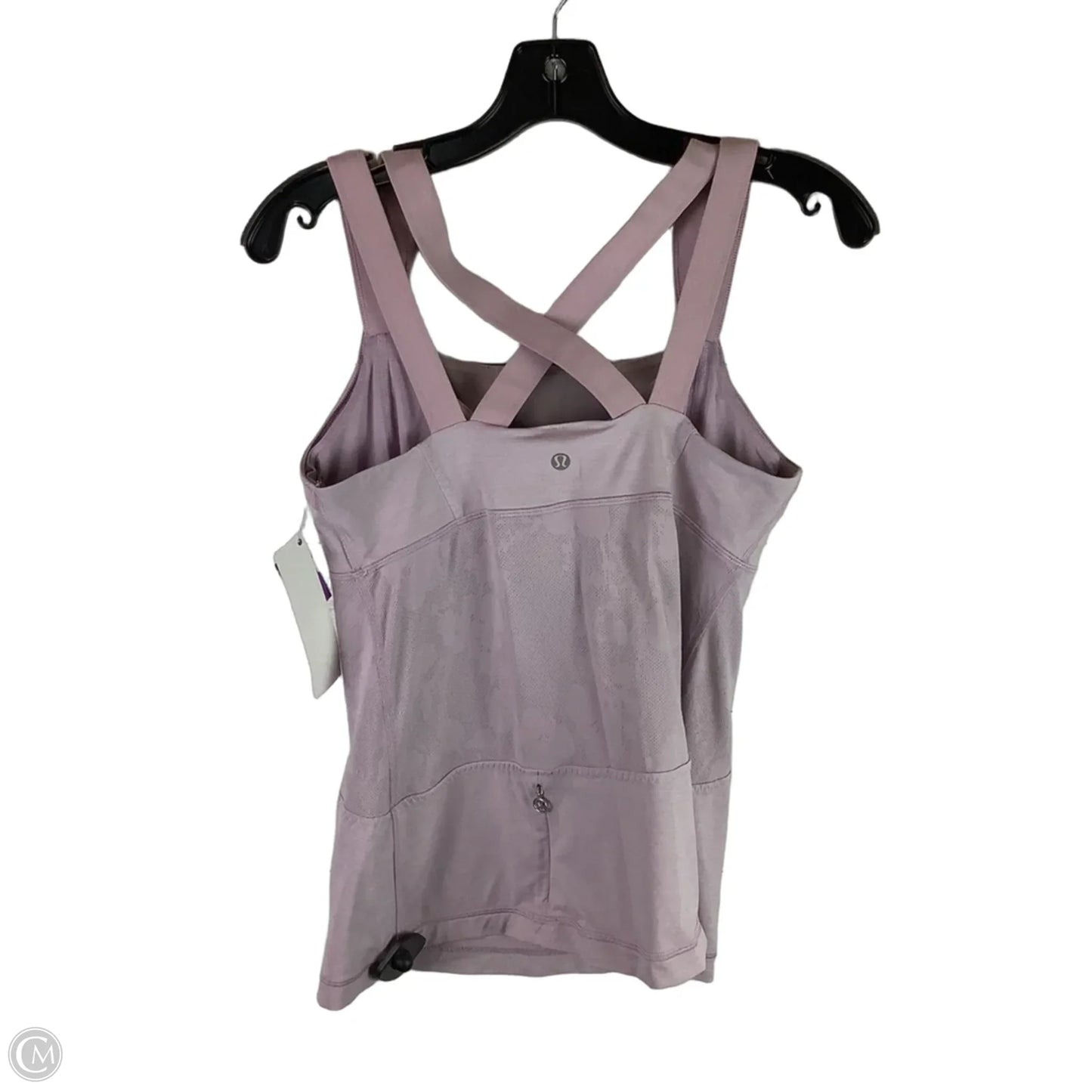 Athletic Tank Top By Lululemon In Purple, Size: 8