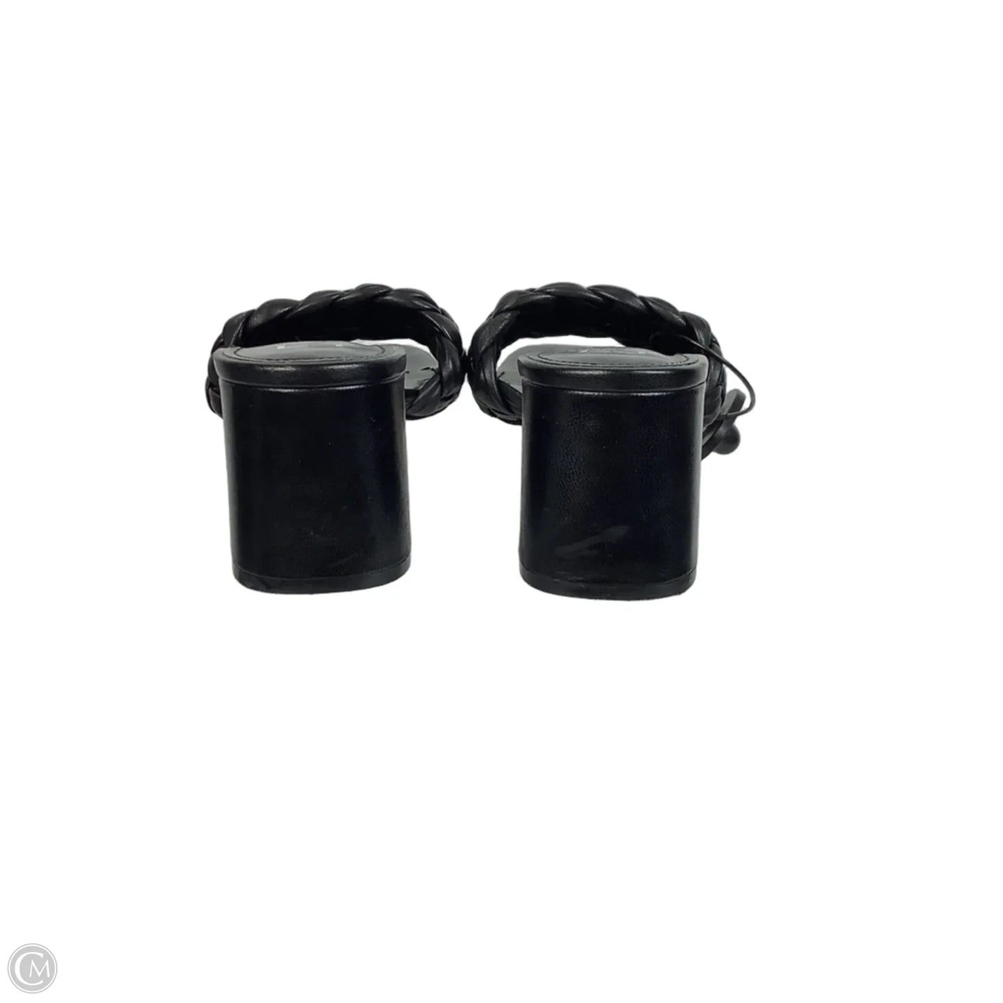 Sandals Heels Block By Marc Fisher In Black, Size: 8