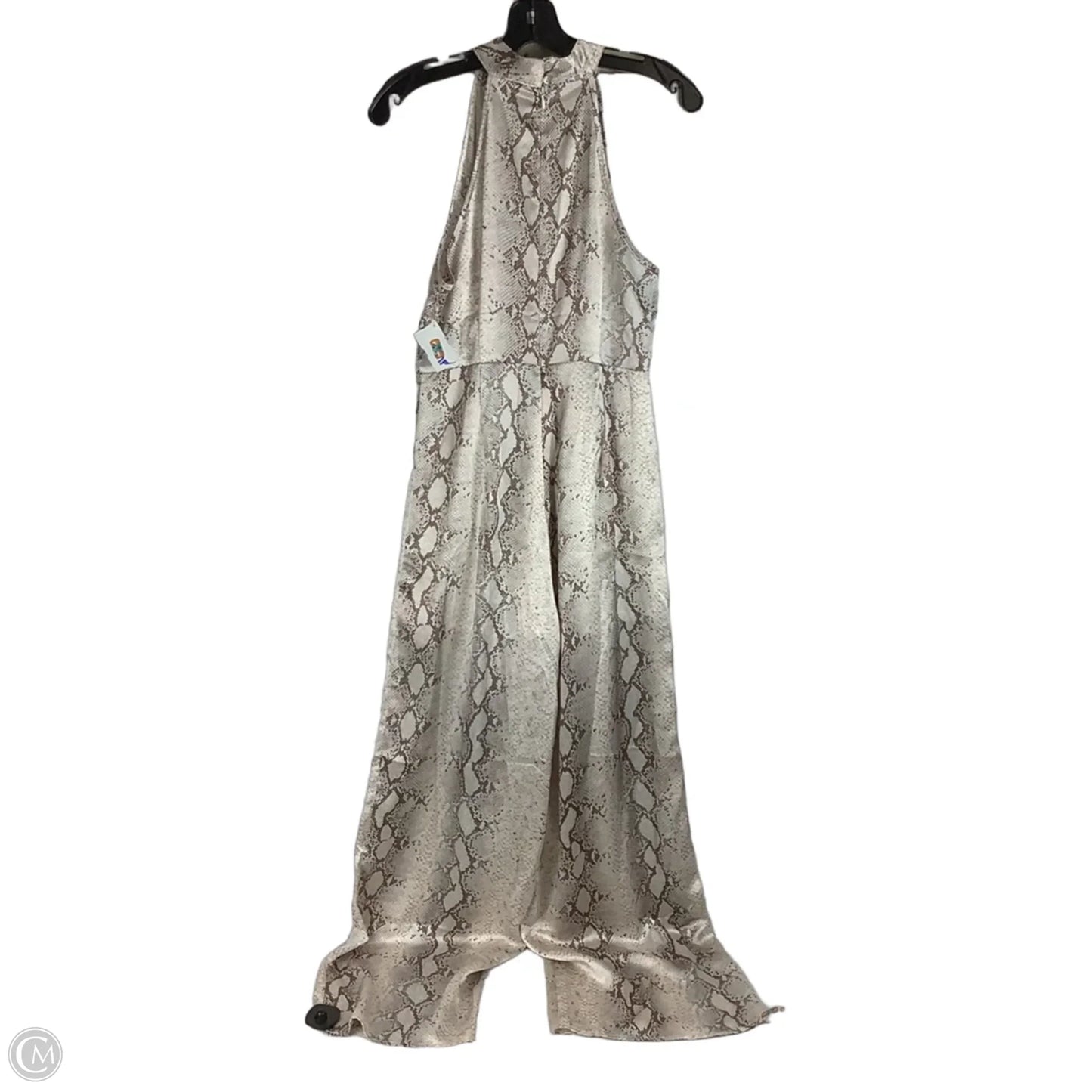 Jumpsuit By Entro In Snakeskin Print, Size: S