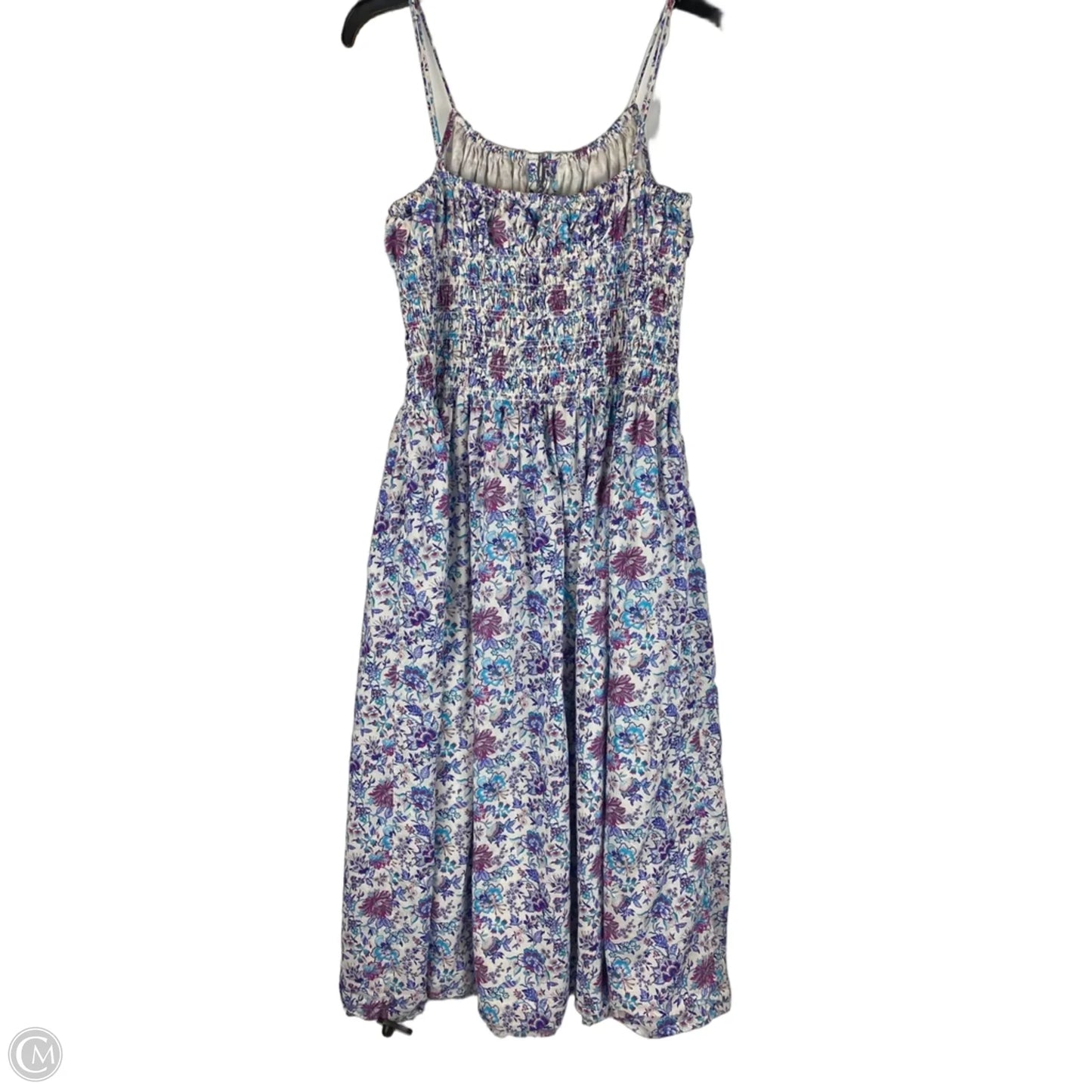 Dress Casual Midi By J. Crew In Floral Print, Size: L