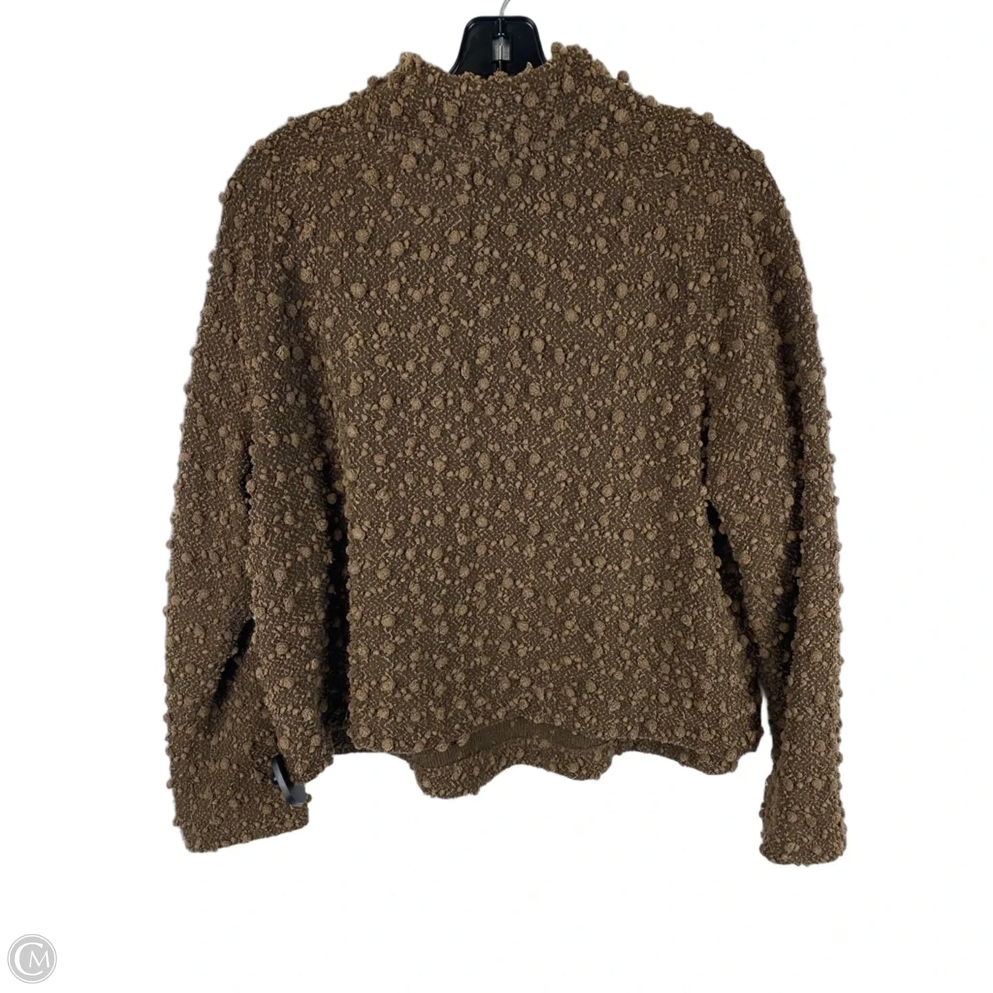 Top Long Sleeve By Ivy Jane In Brown, Size: M