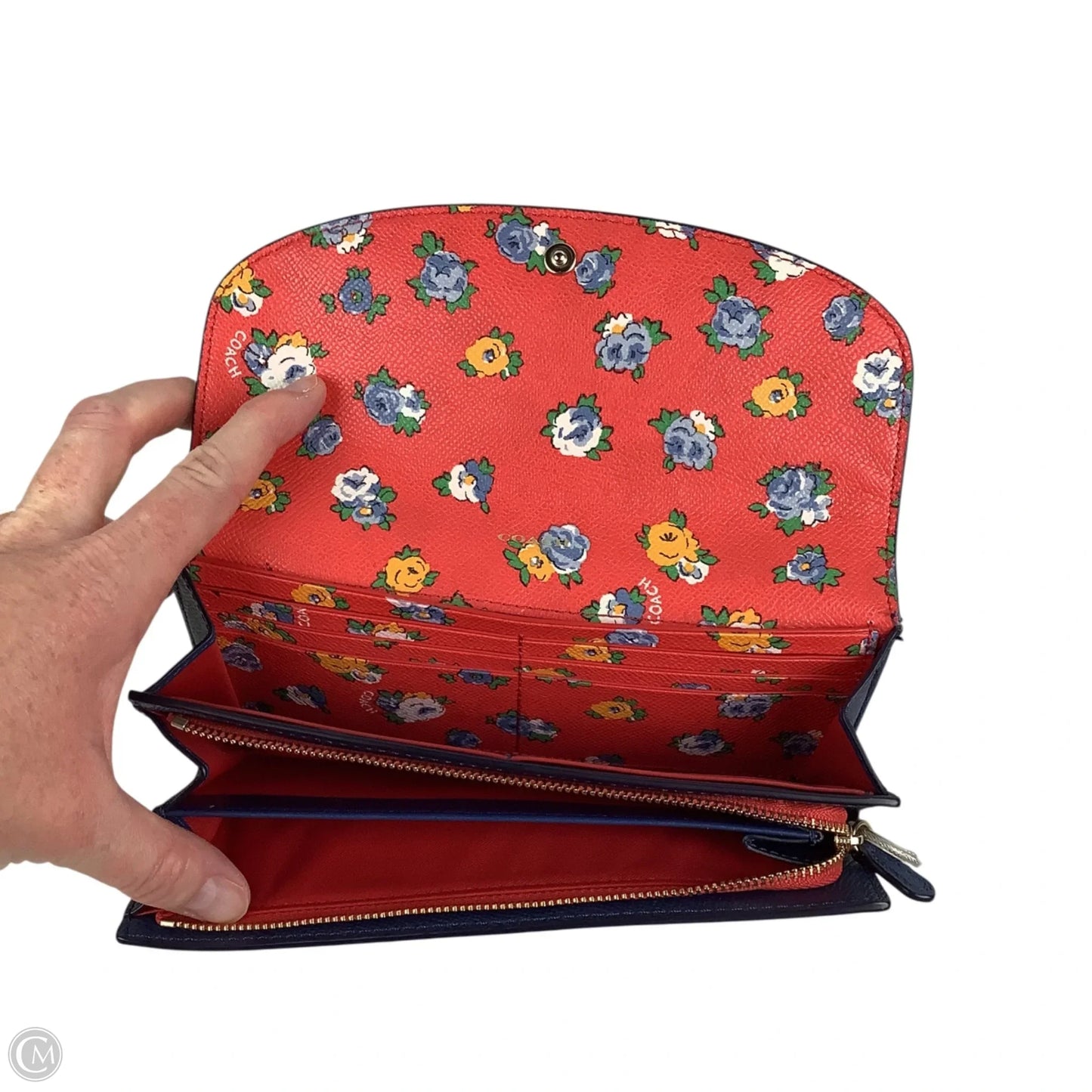 Wallet Designer By Coach, Size: Medium