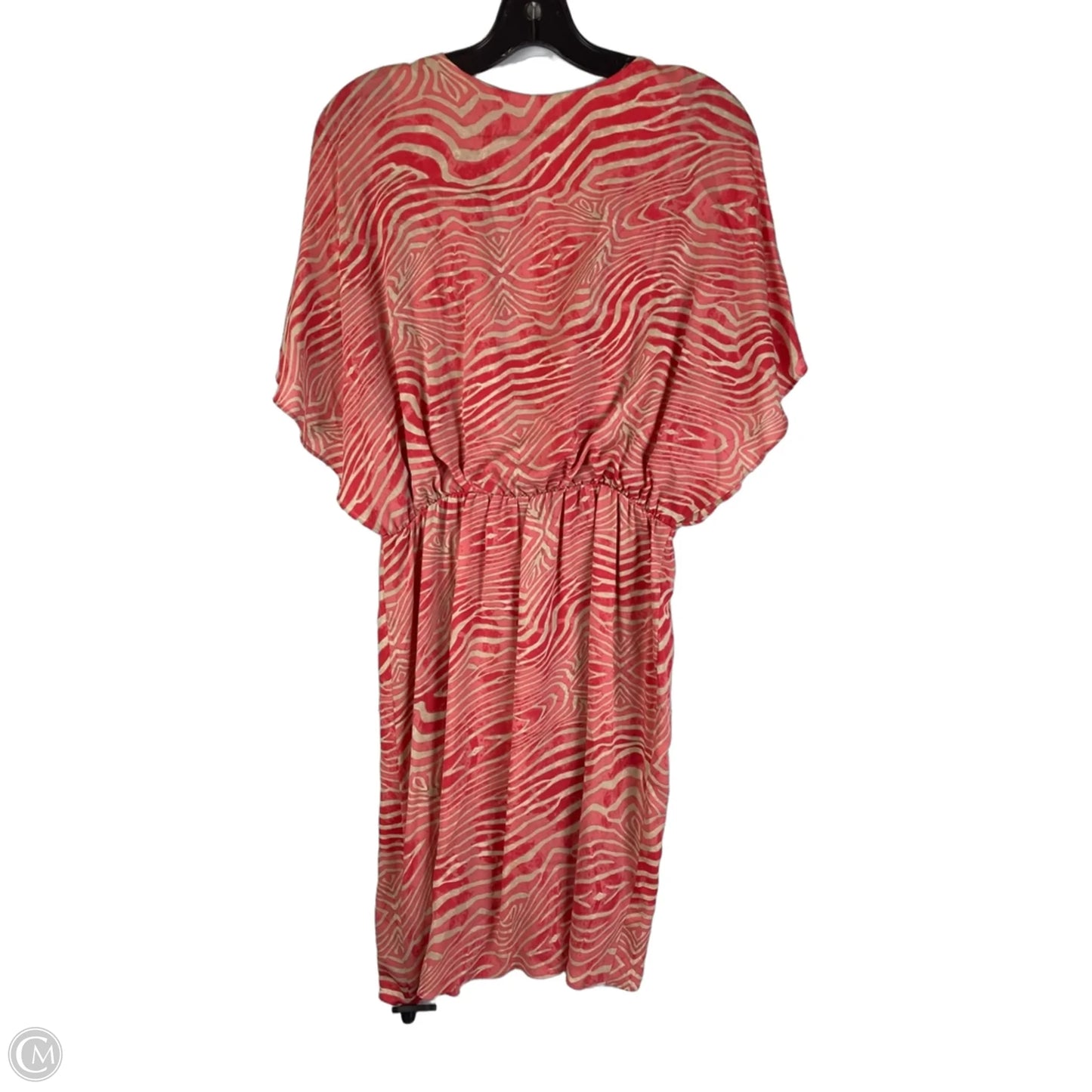 Dress Designer By Alice + Olivia In Pink & Tan, Size: M