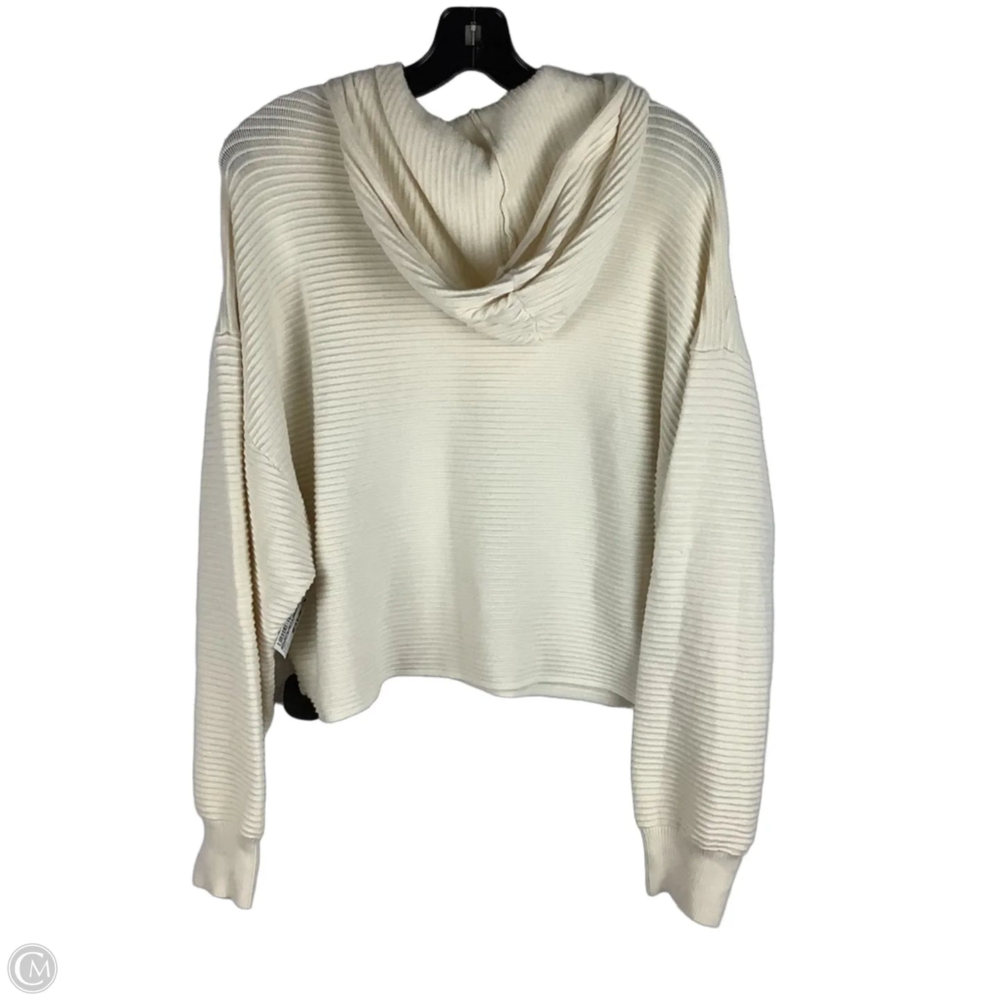Sweatshirt Hoodie By Offline By Aerie In Cream, Size: M