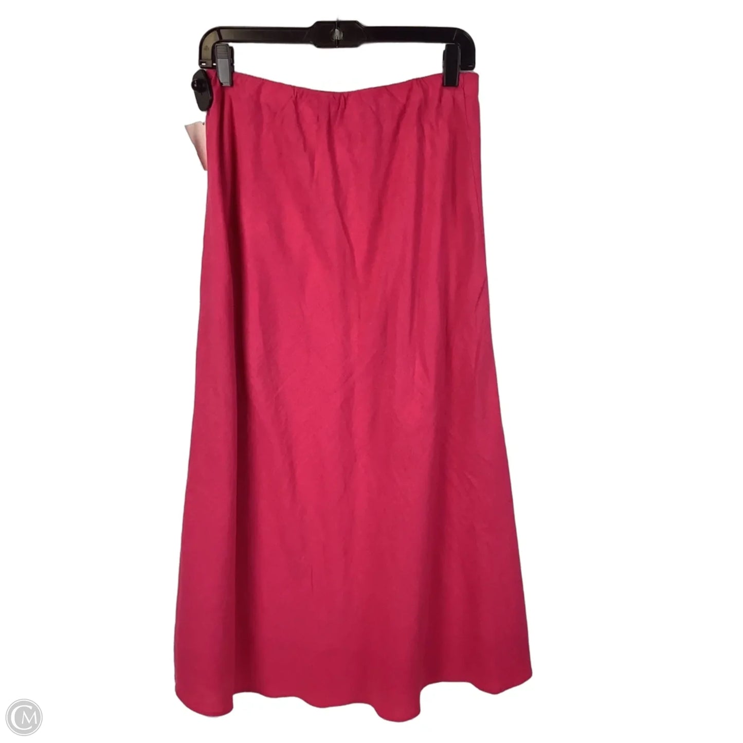 Skirt Midi By Banana Republic In Pink, Size: M