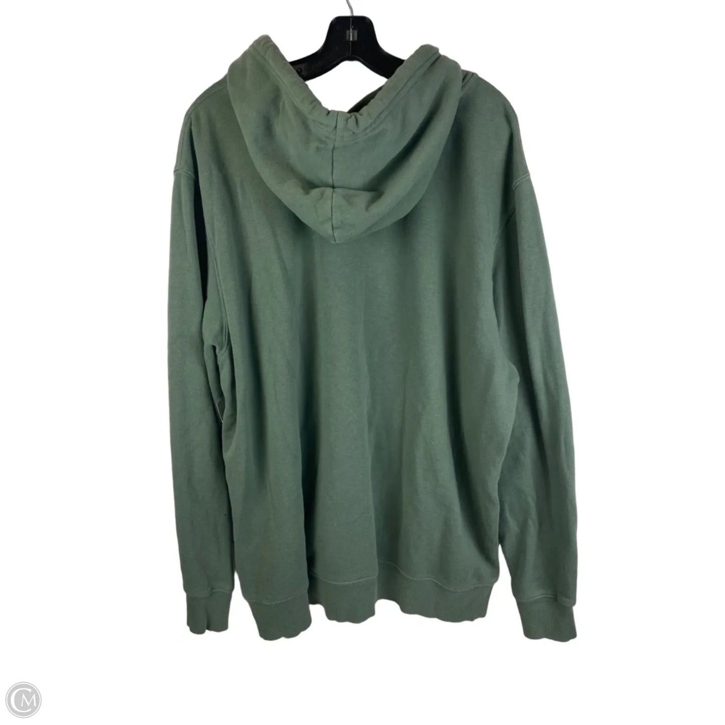 Sweatshirt Hoodie By The North Face In Green, Size: Xxl