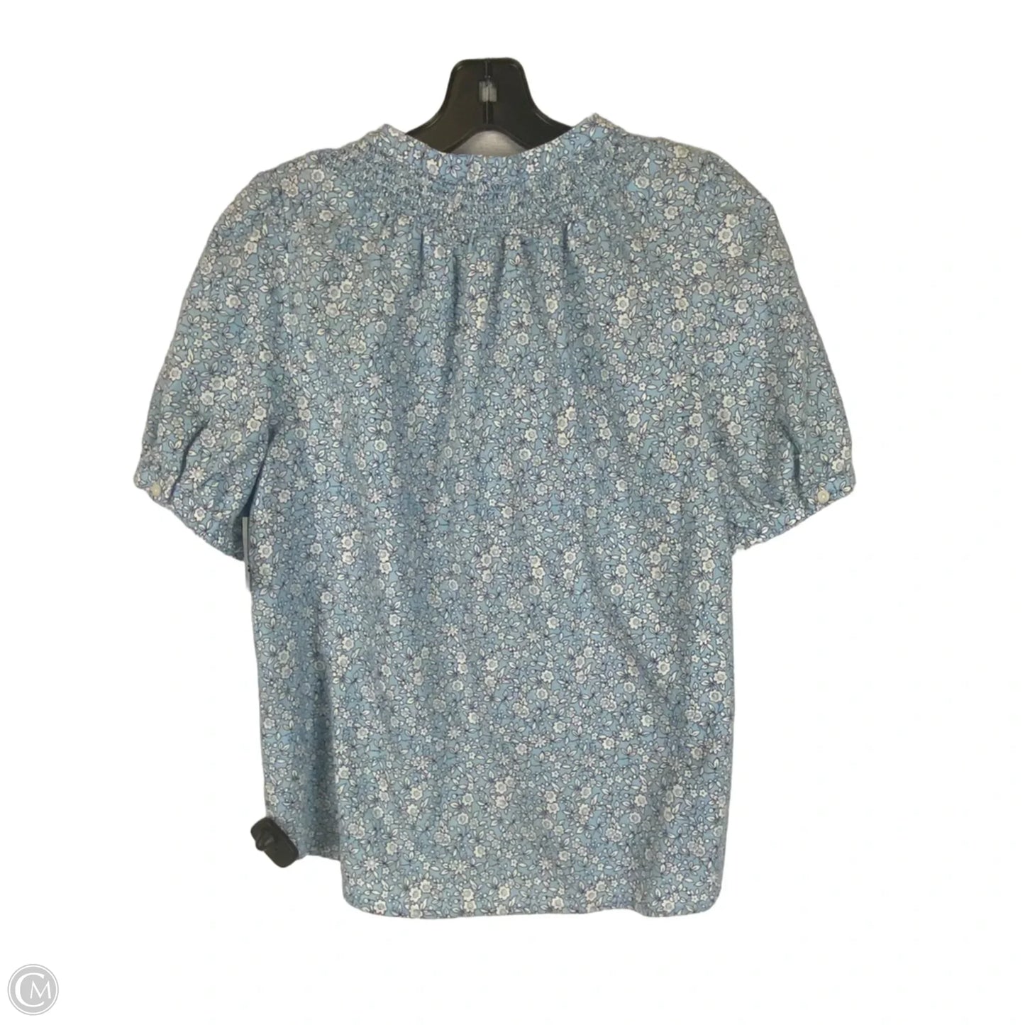 Top Short Sleeve By J. Crew In Blue, Size: M