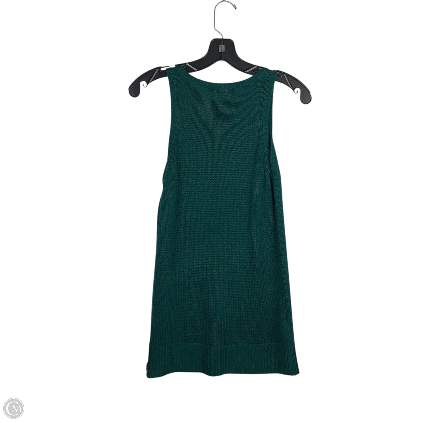 Sweater Short Sleeve By Loft In Green, Size: S